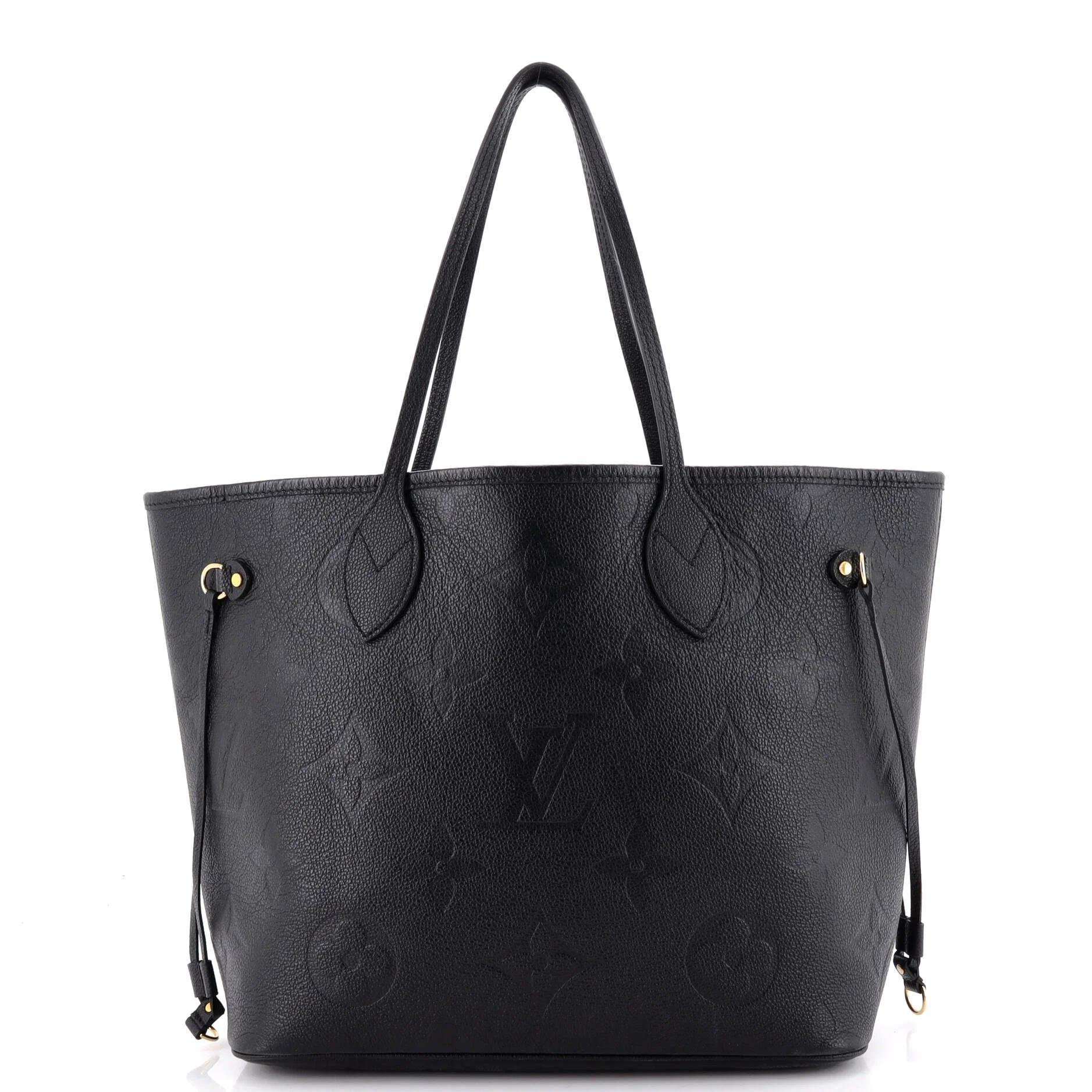 Leather tote