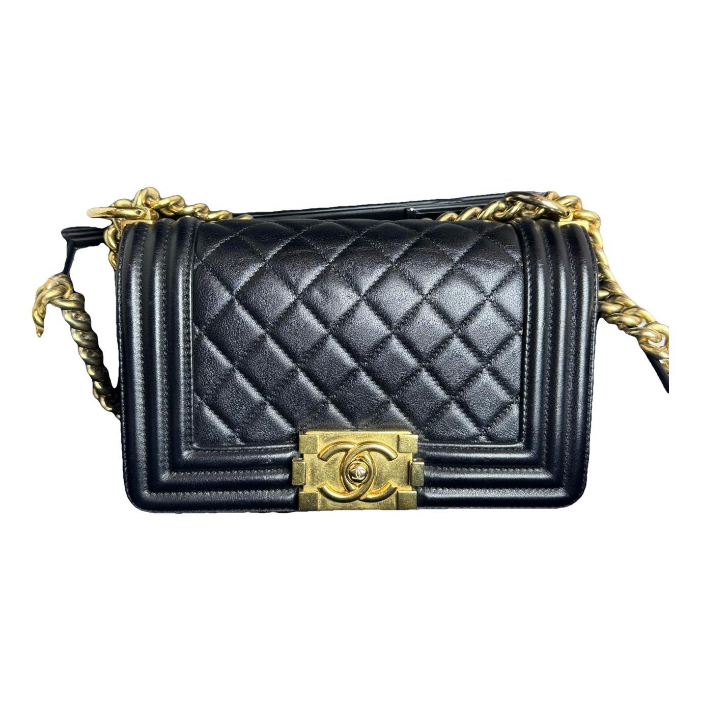 Boy leather crossbody bag