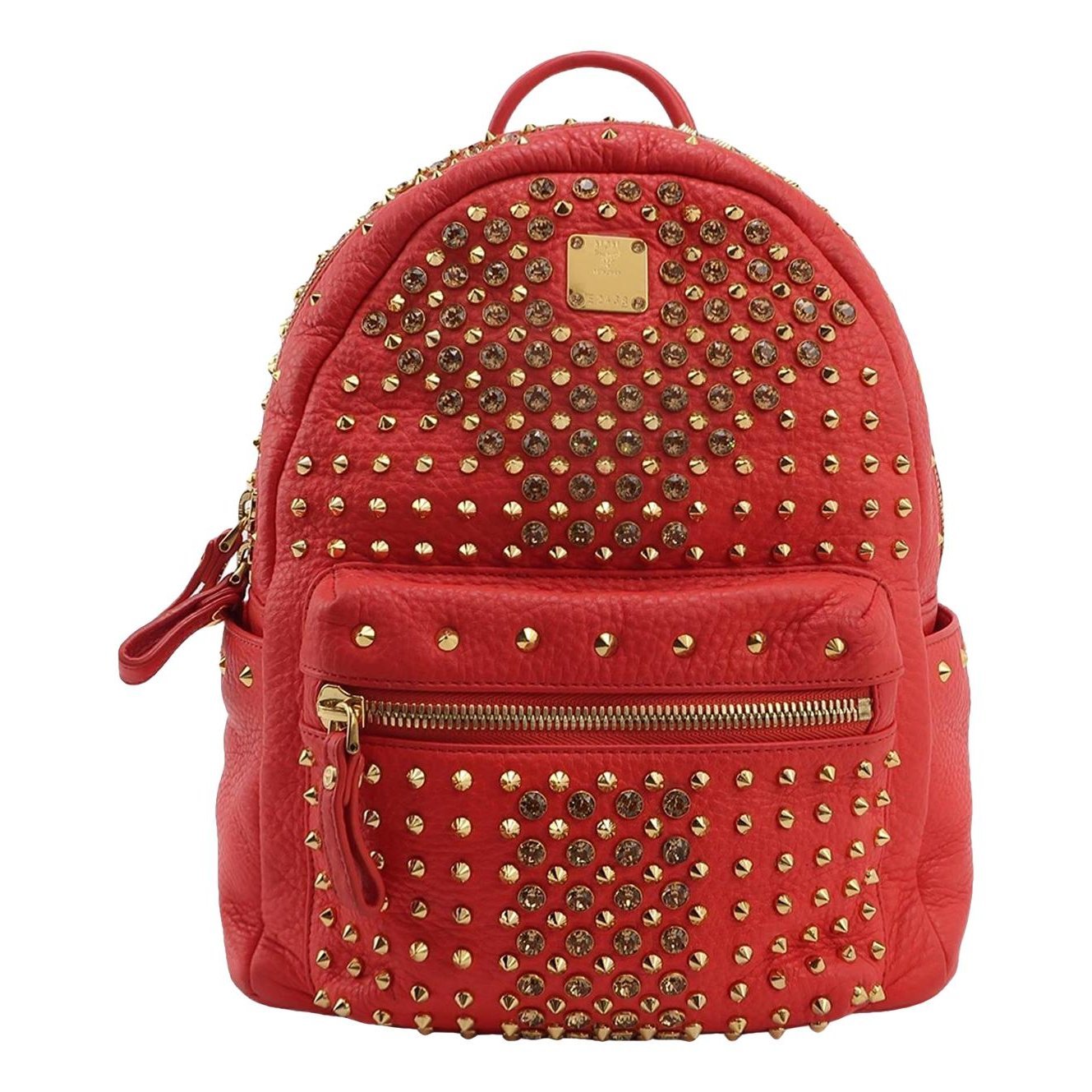 Stark leather backpack