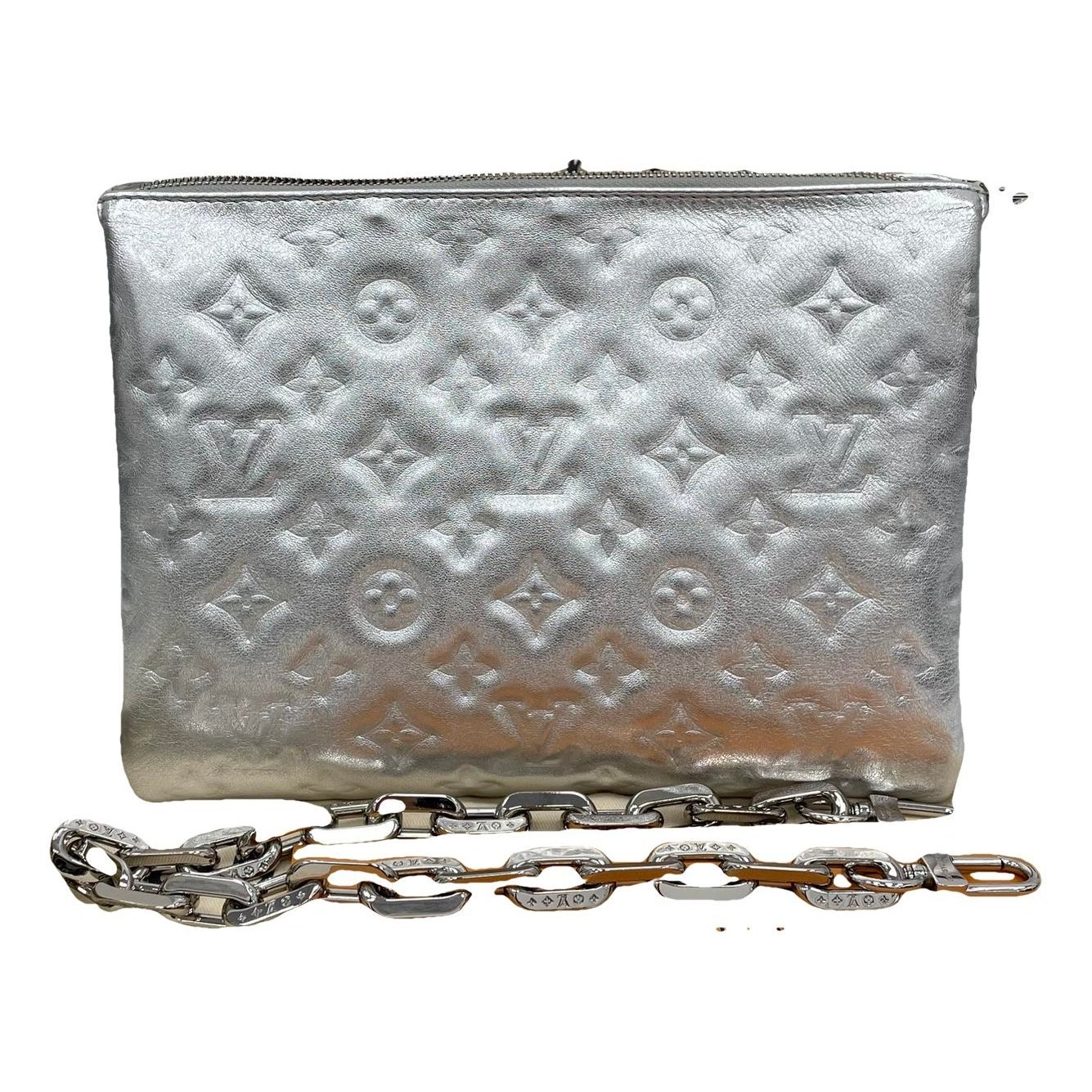 Coussin leather handbag