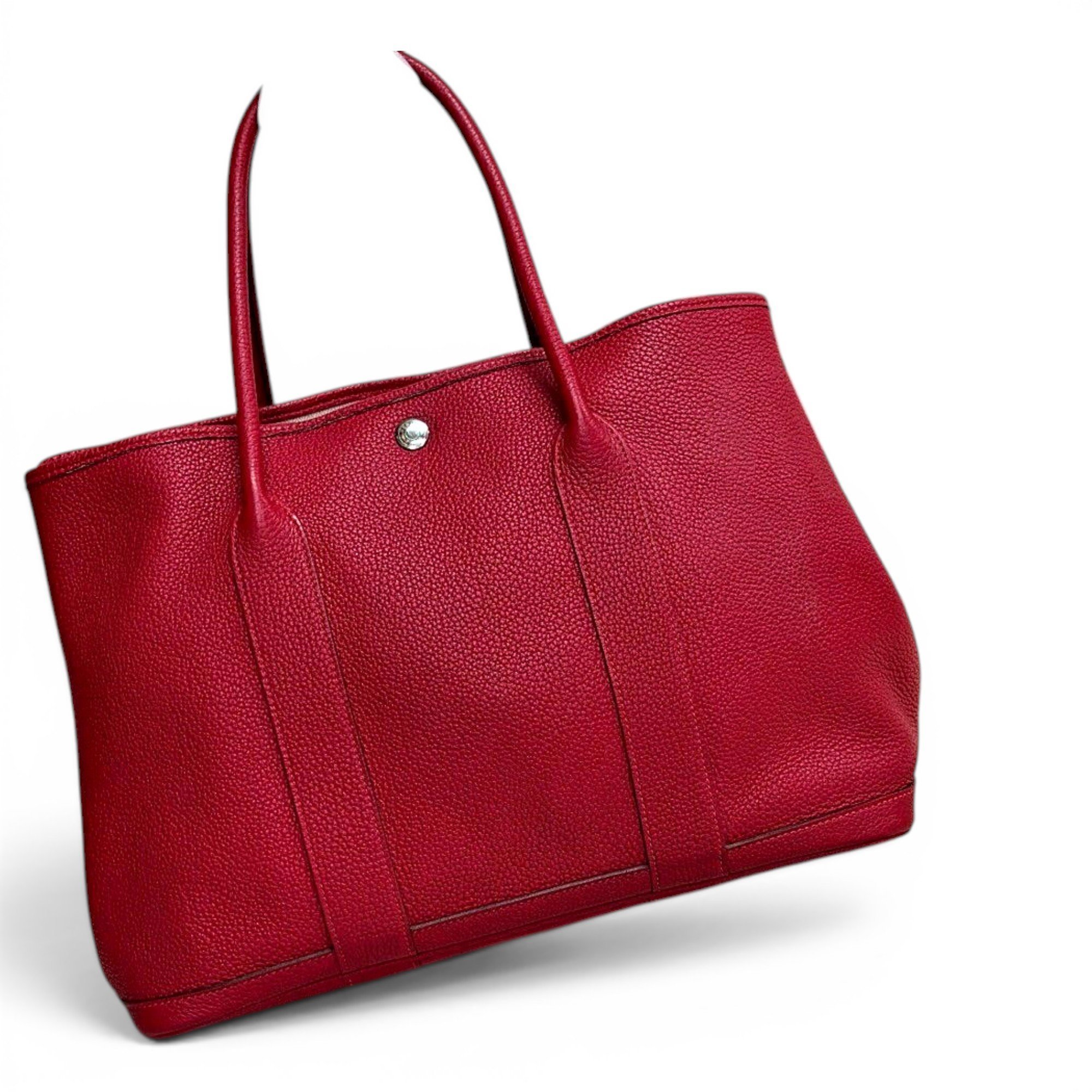 Garden Party leather handbag