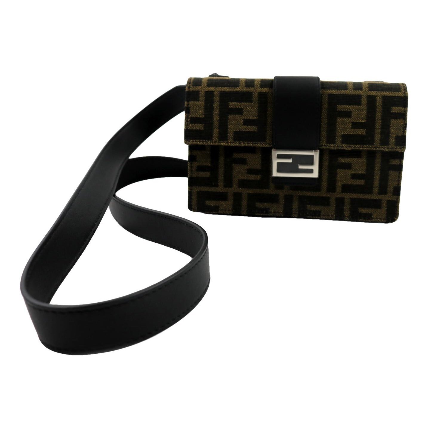 Baguette cloth crossbody bag