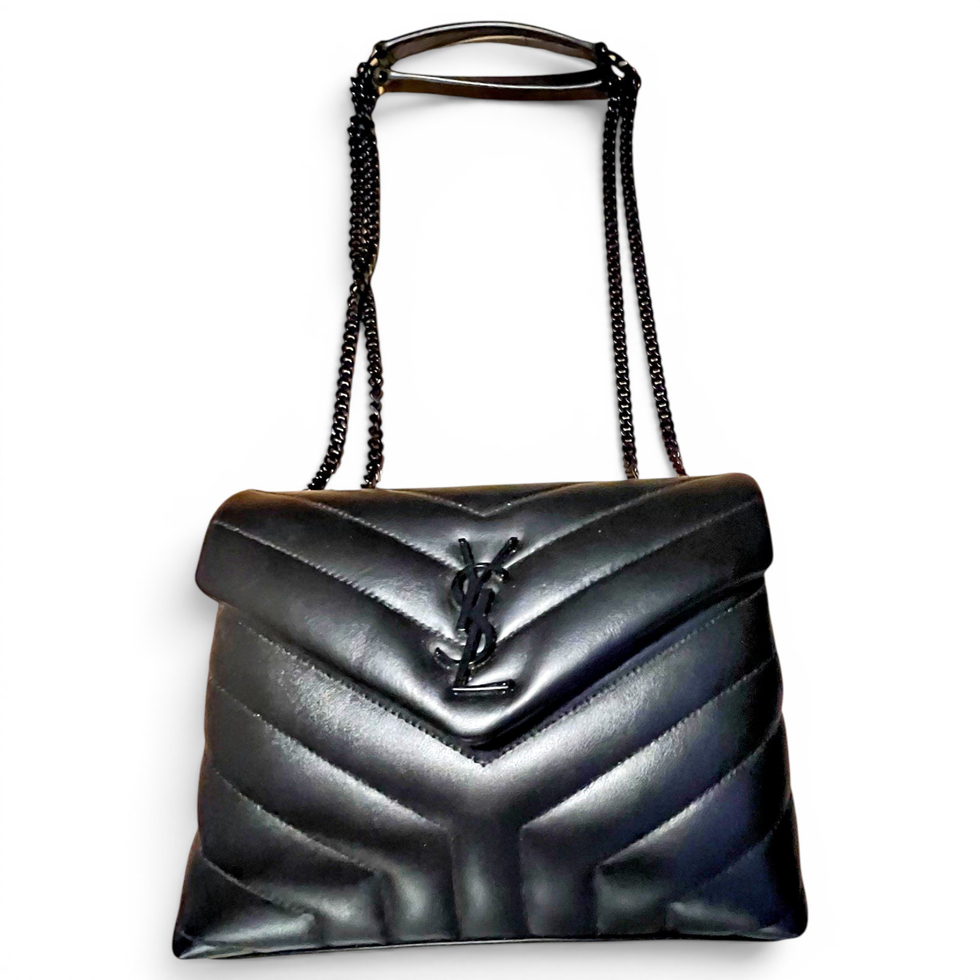 Loulou leather handbag