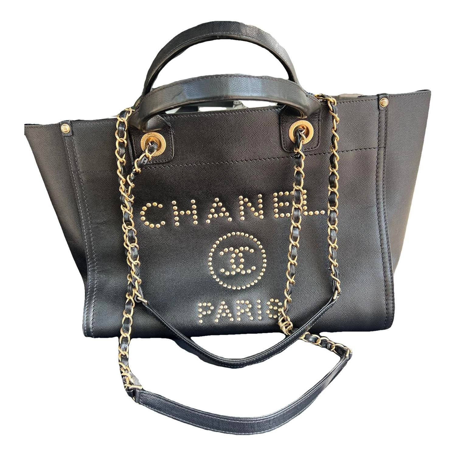 Deauville leather tote