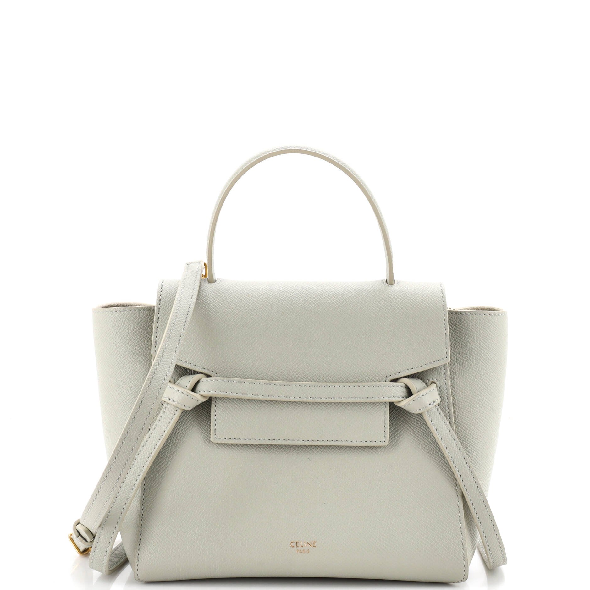 Belt Bag Textured Leather Nano