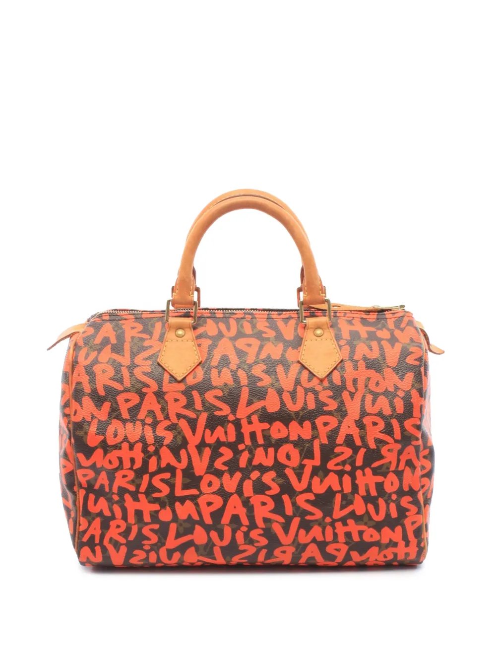 2009 Stephen Sprouse Monogram Graffiti Speedy 30 boston bag
