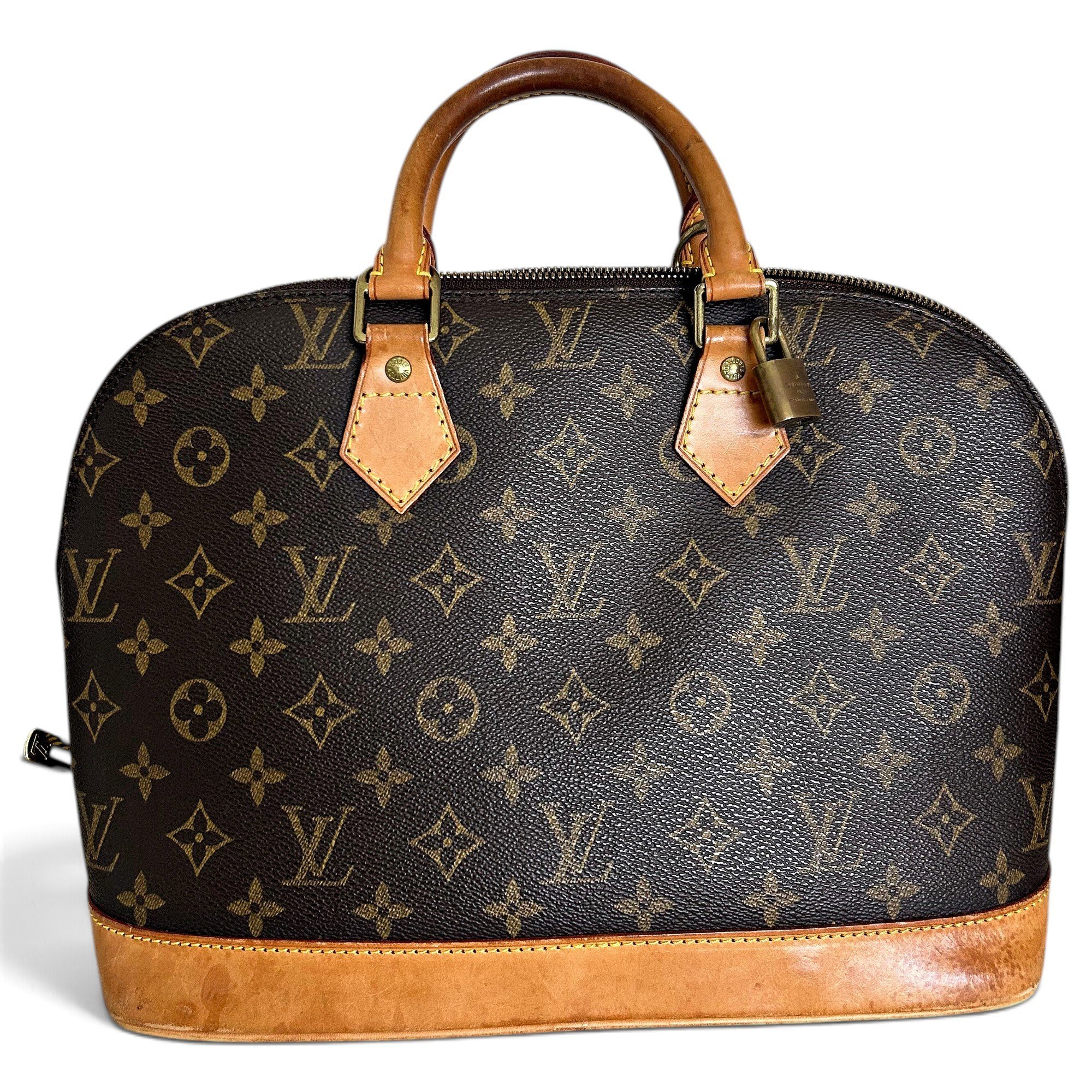Alma leather handbag