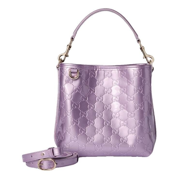 Ophidia Bucket leather crossbody bag
