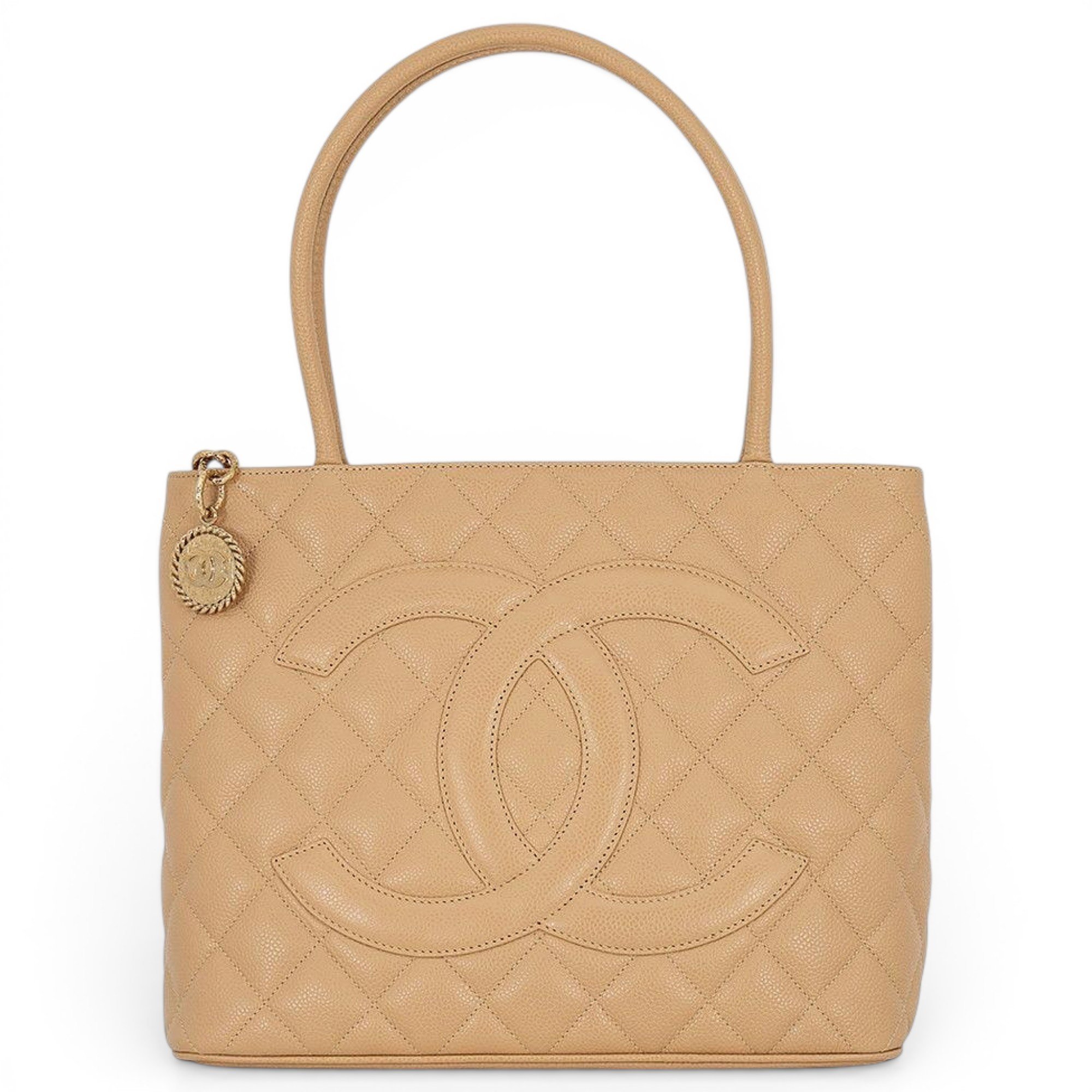2.55 leather tote