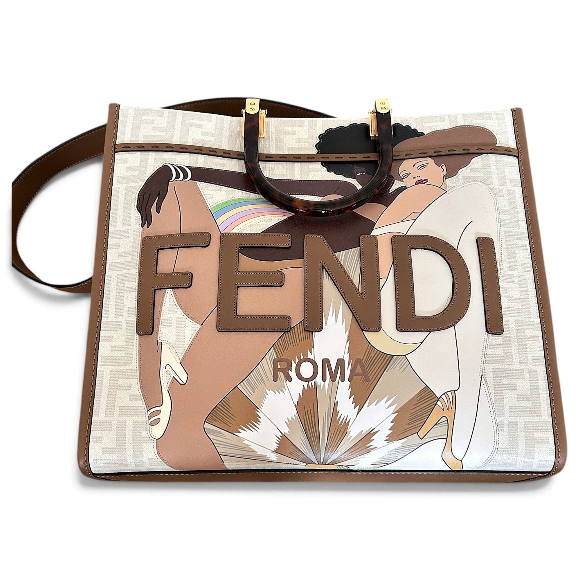 Sunshine leather tote