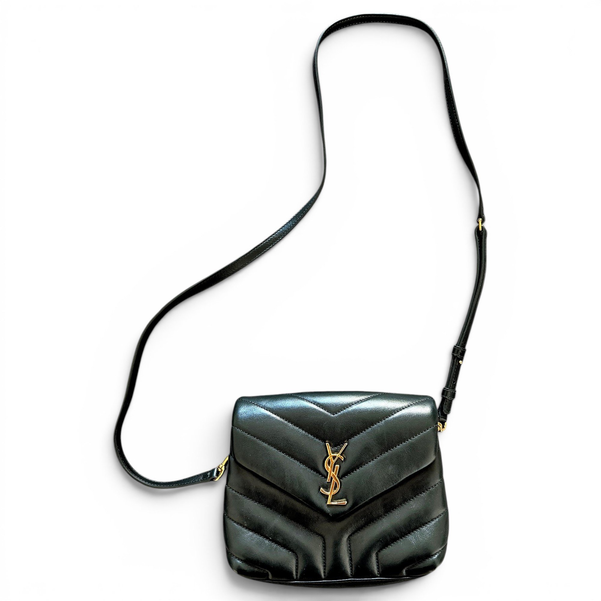 Loulou leather crossbody bag