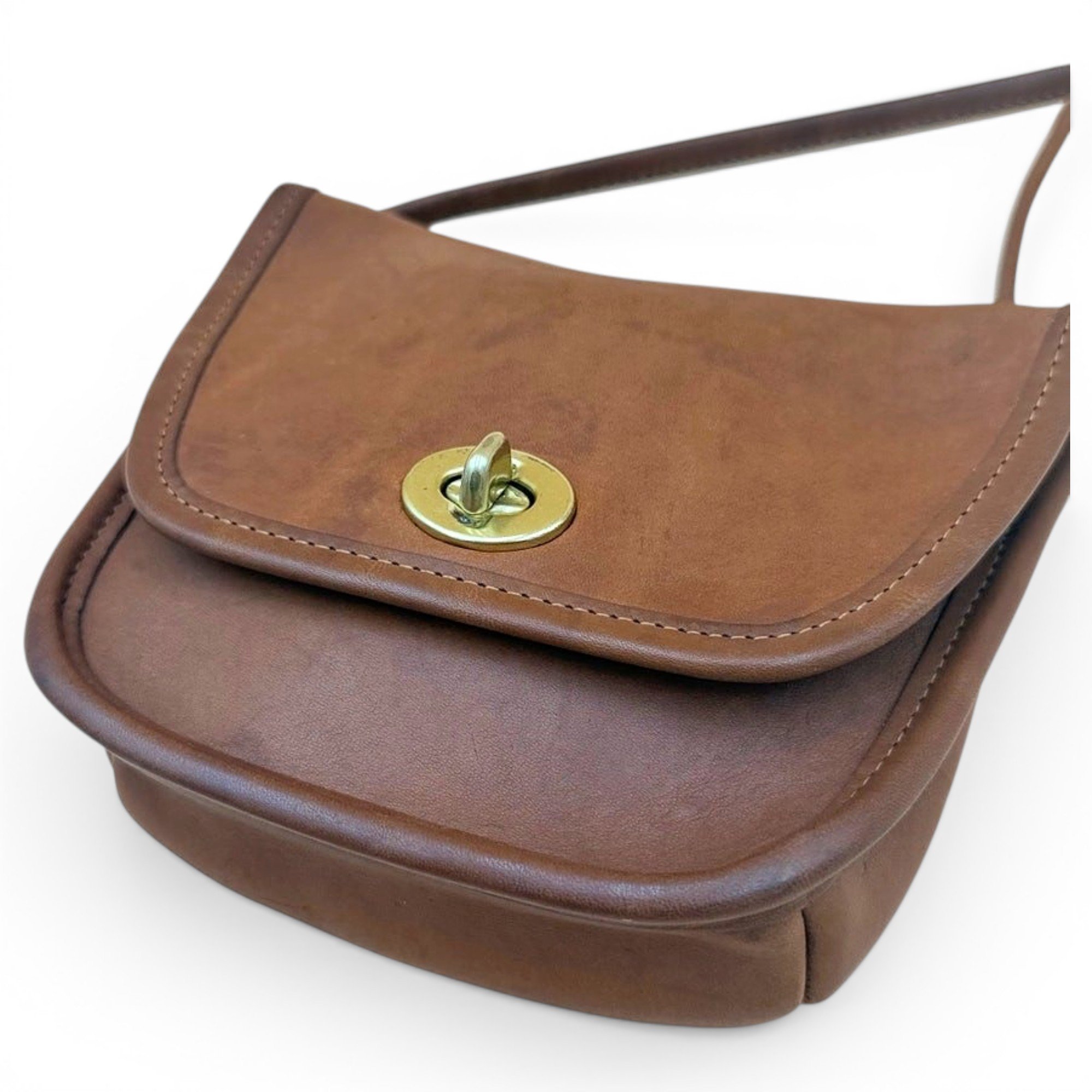Leather crossbody bag