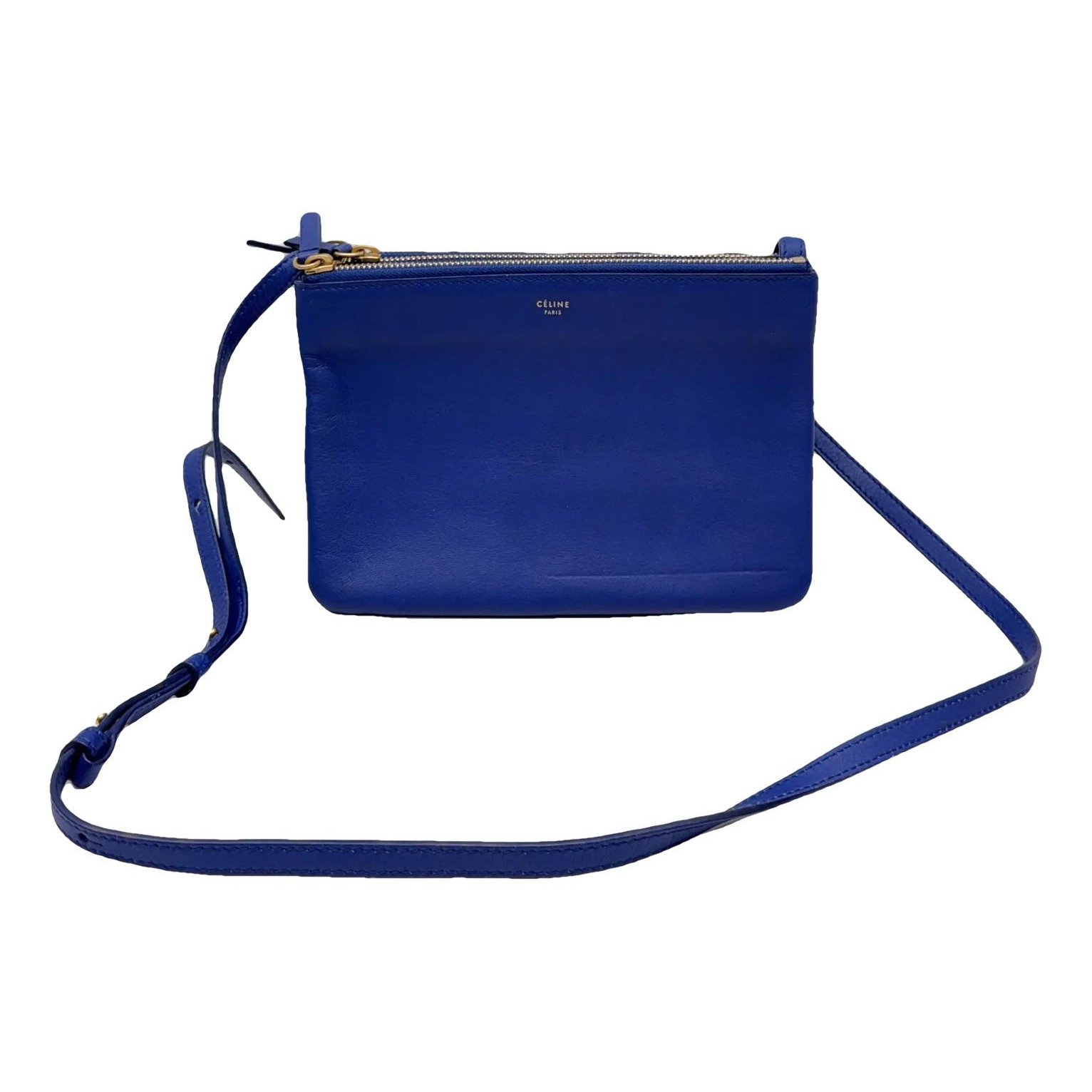 Trio leather crossbody bag
