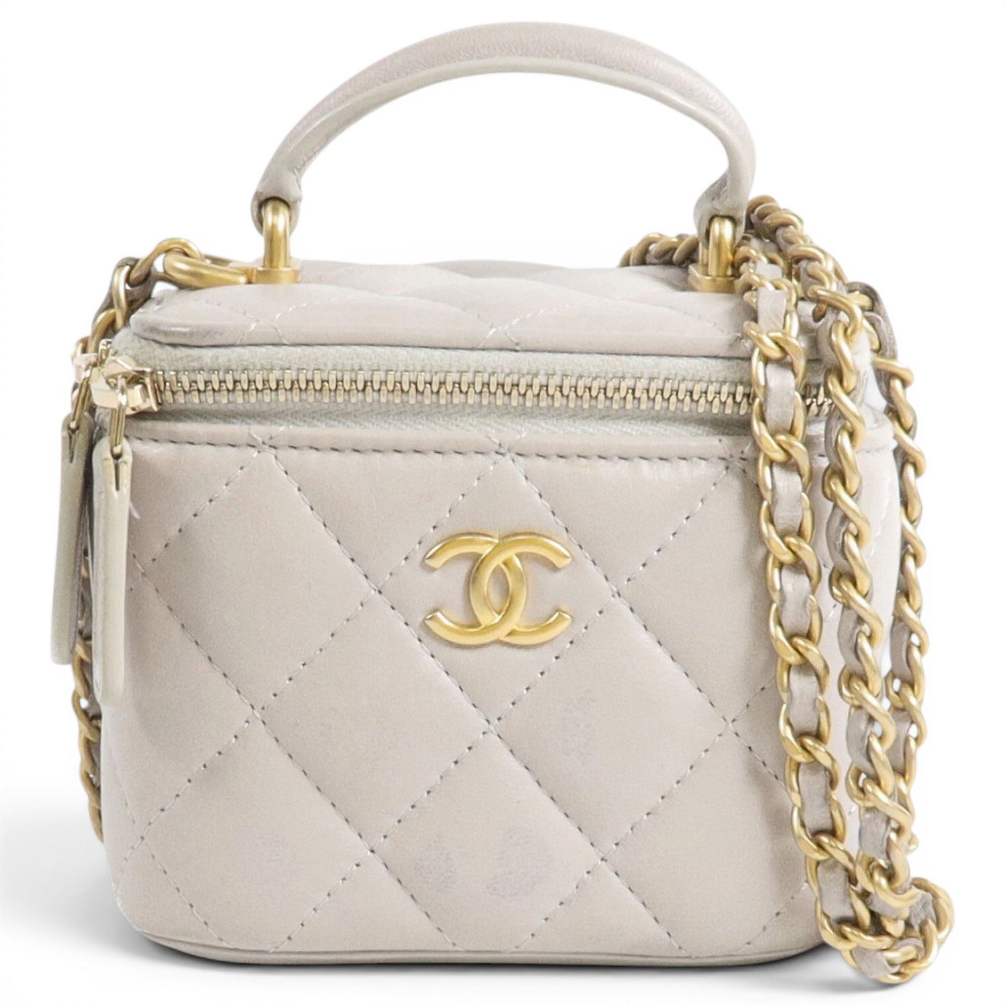 Chanel Vanity leather mini bag