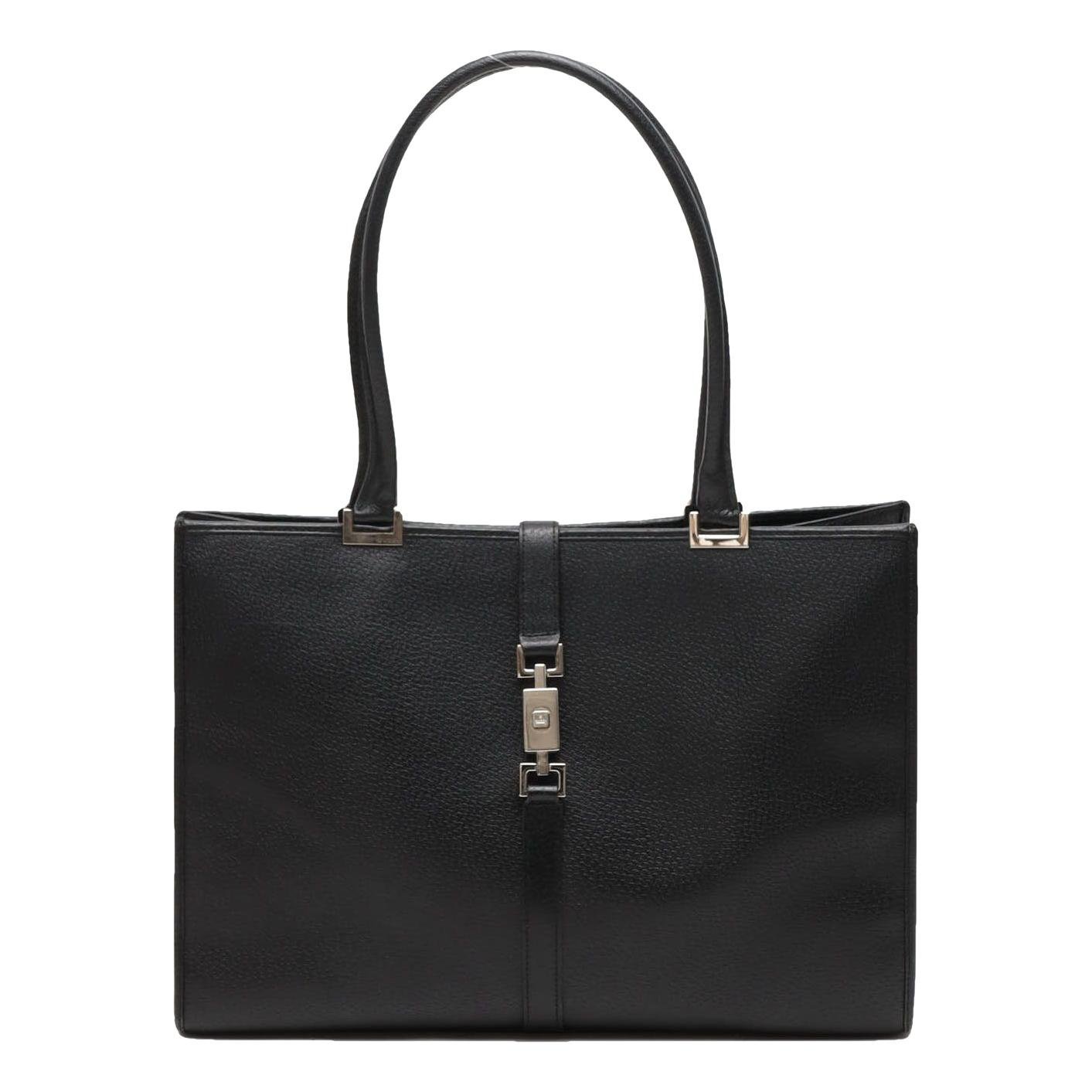 Jackie leather tote