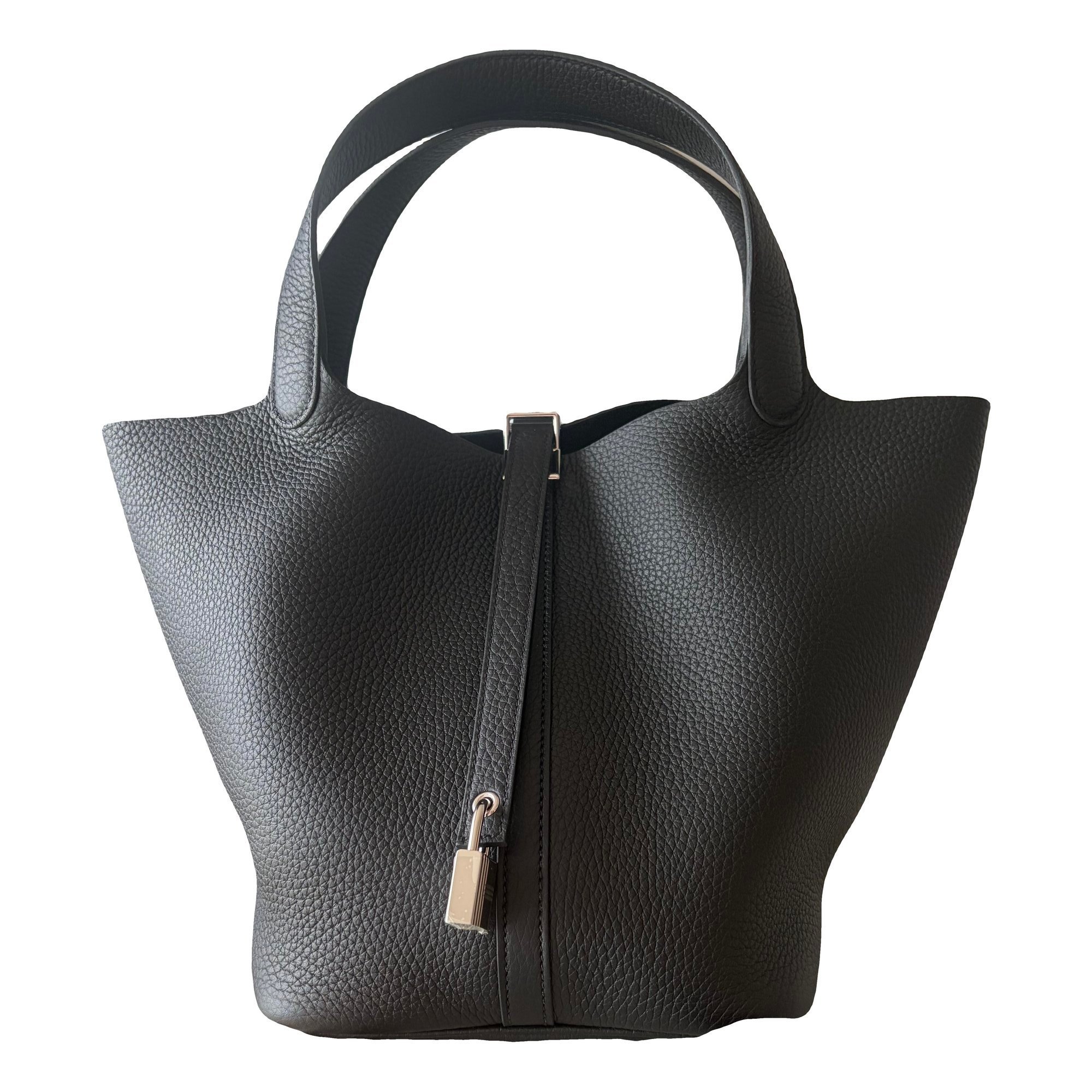 Picotin leather handbag