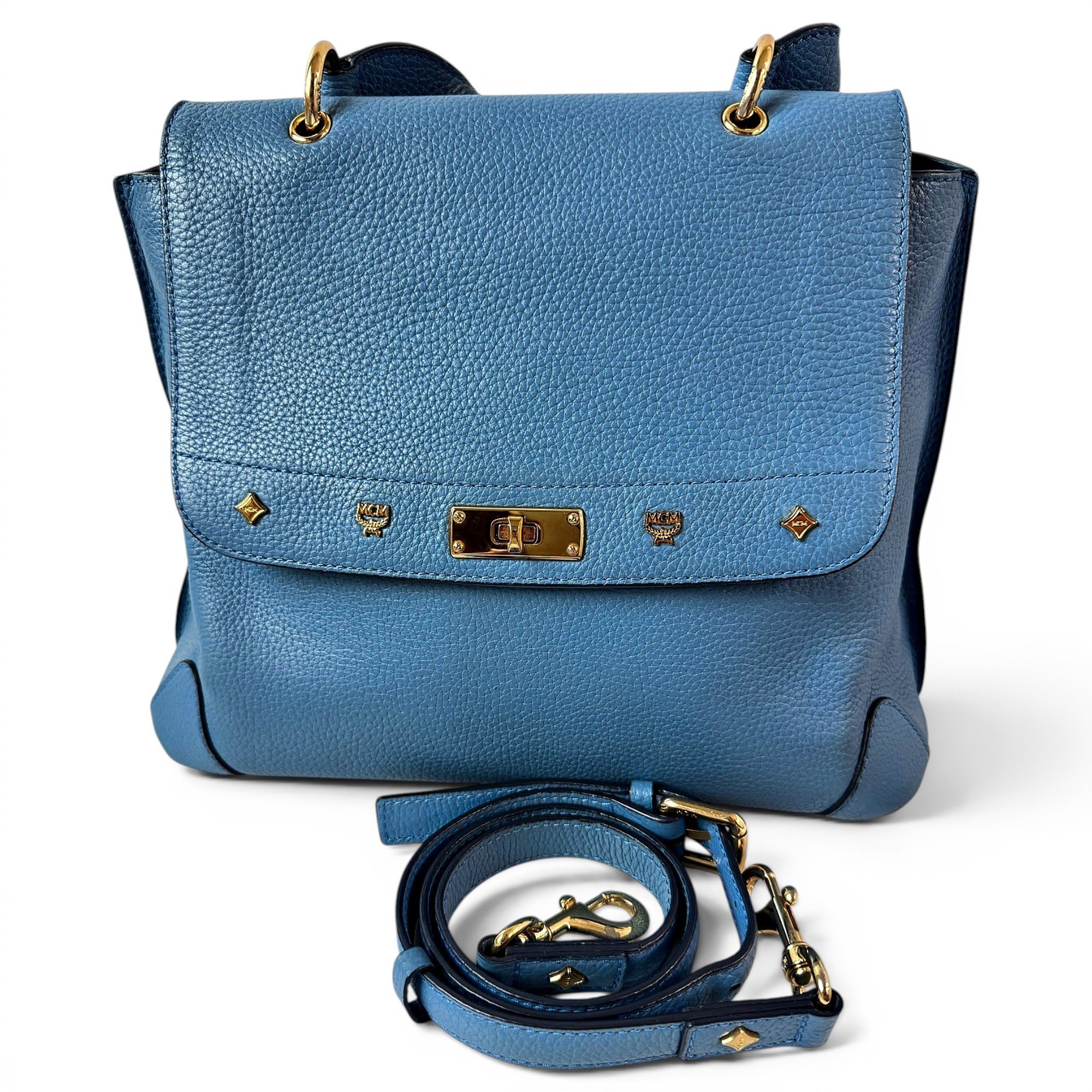 Patricia leather satchel