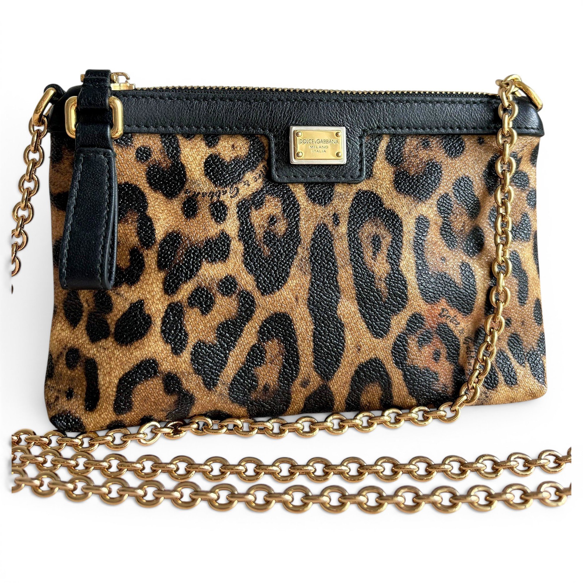 Dolce & Gabbana Sicily leather handbag