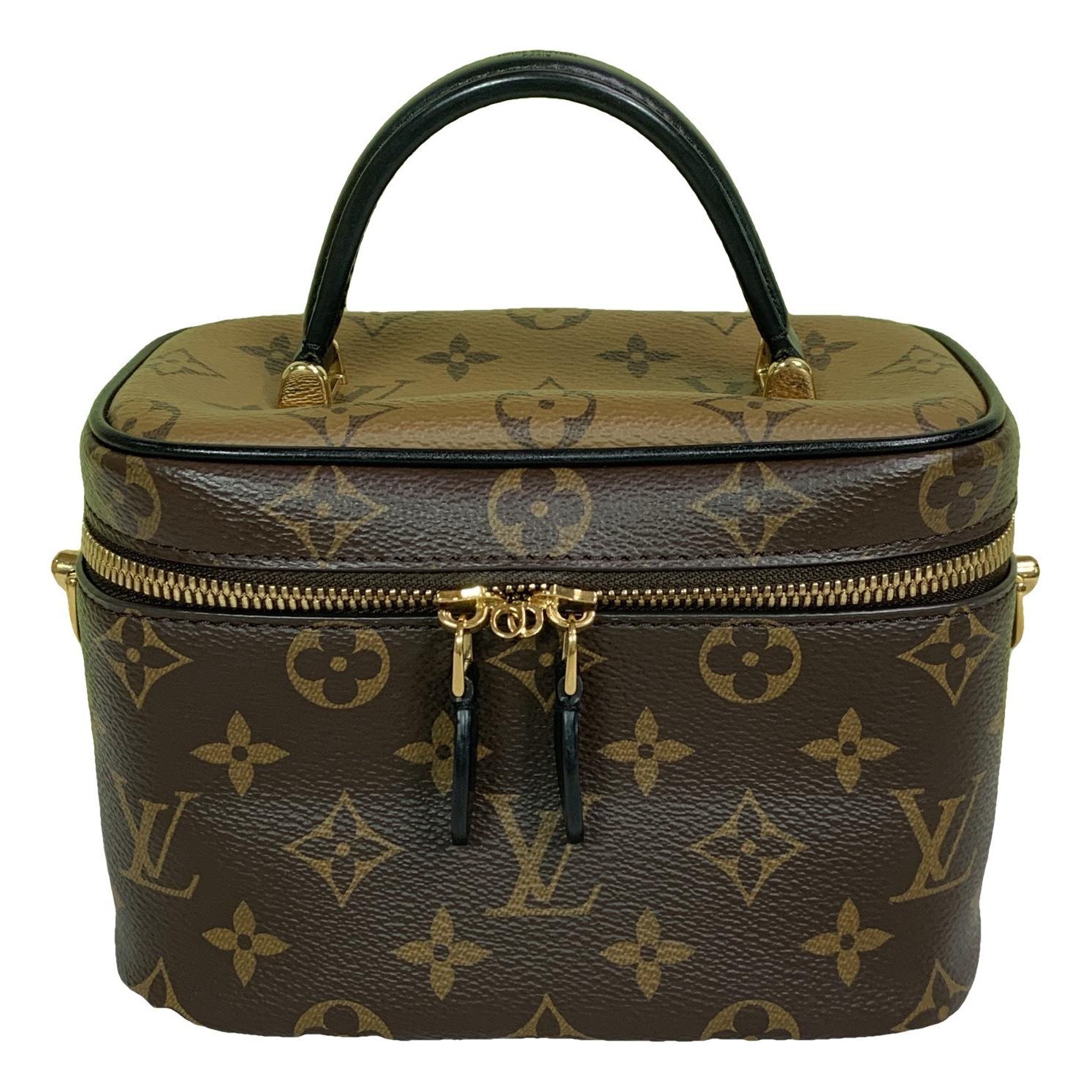 Vanity leather crossbody bag