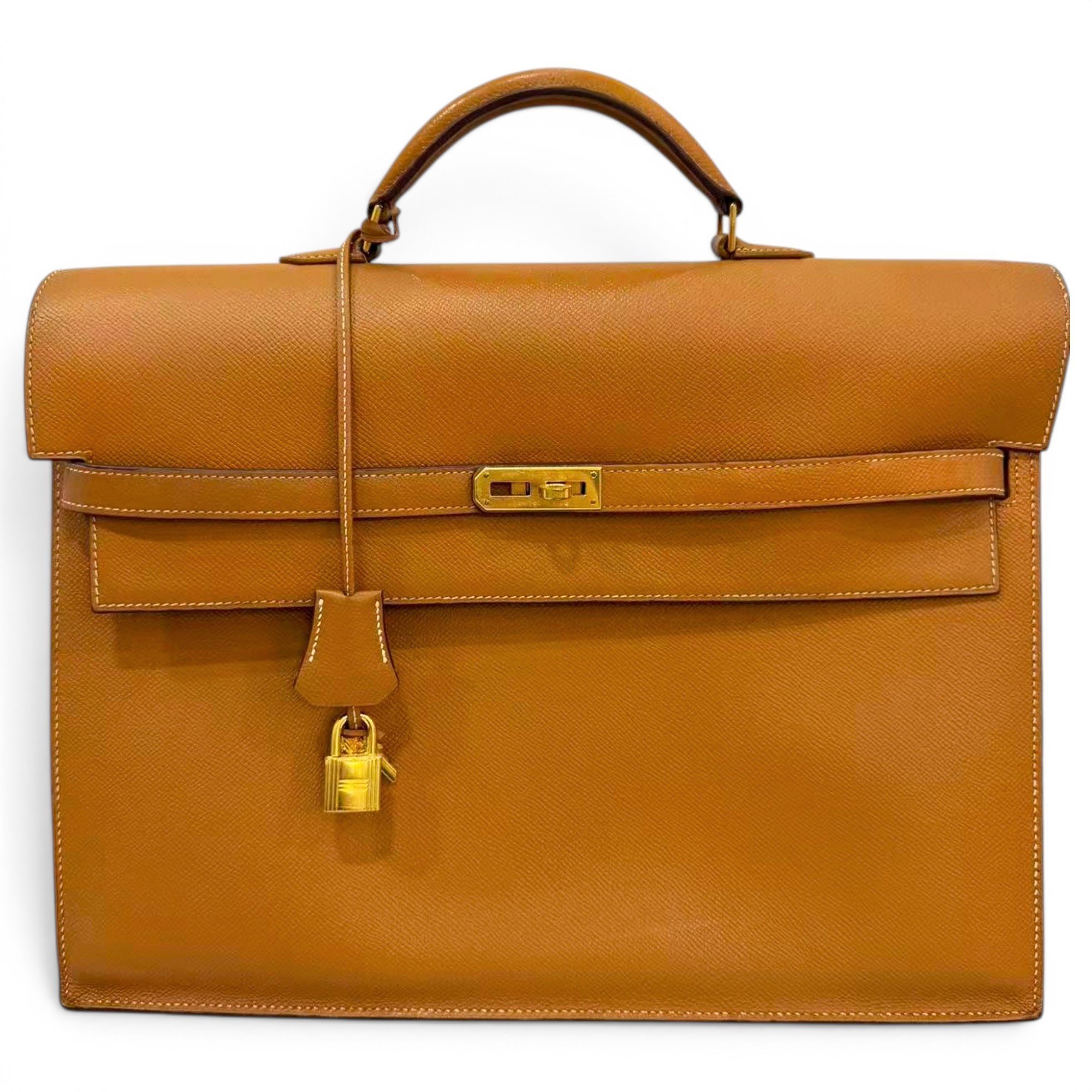 Leather handbag