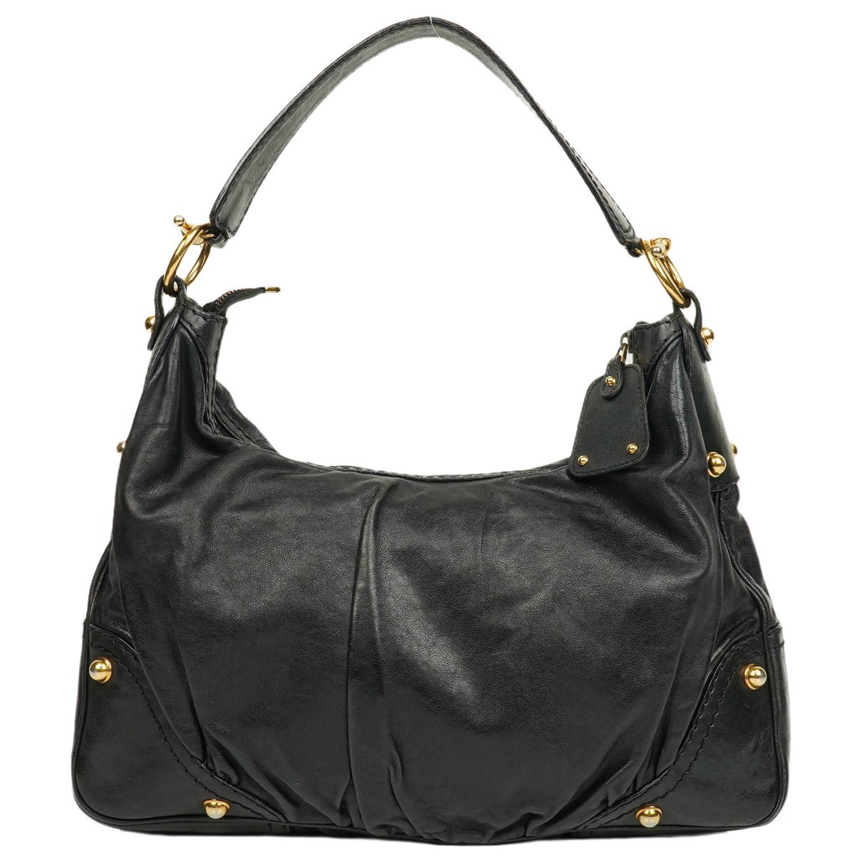 Jockey leather handbag