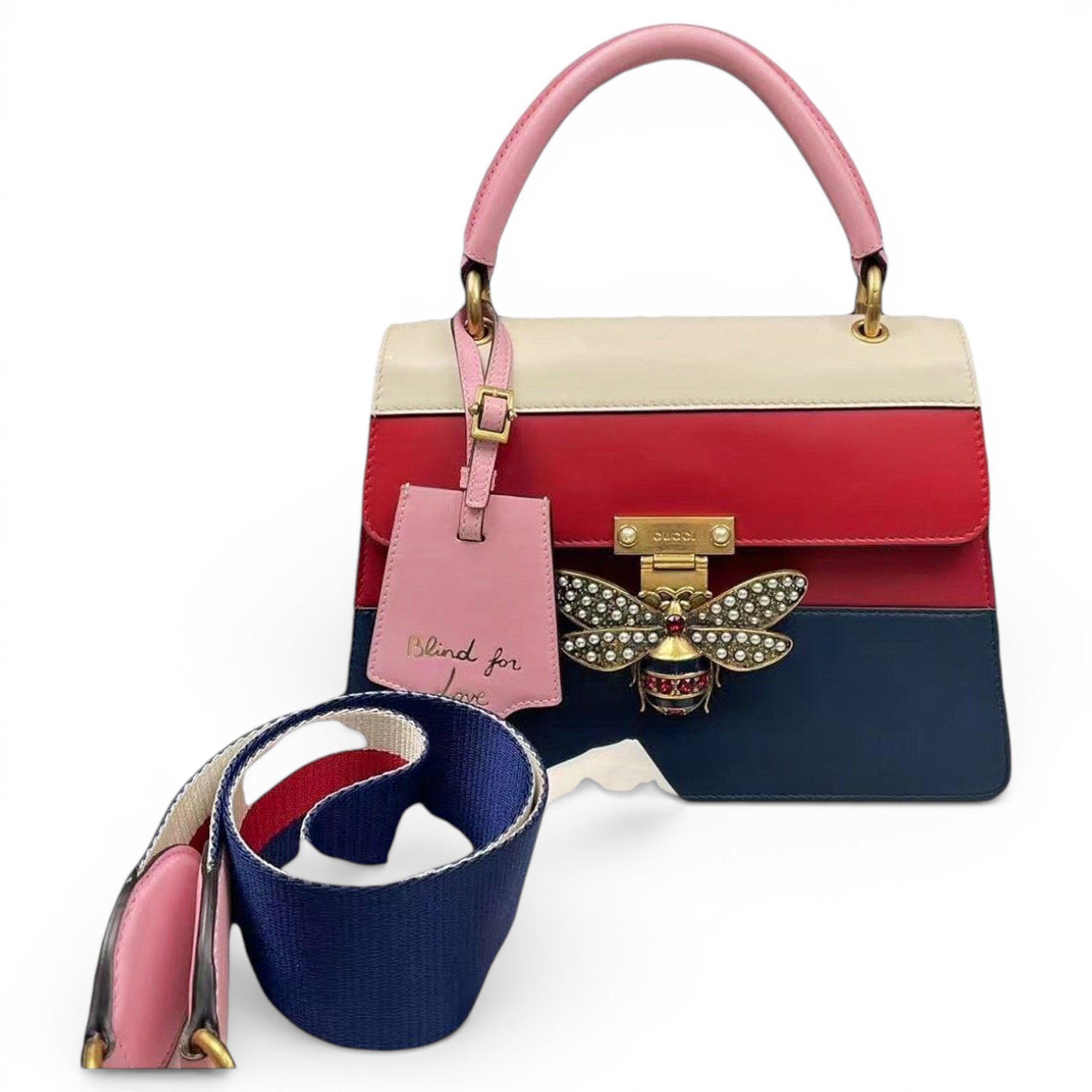 Queen Margaret leather handbag