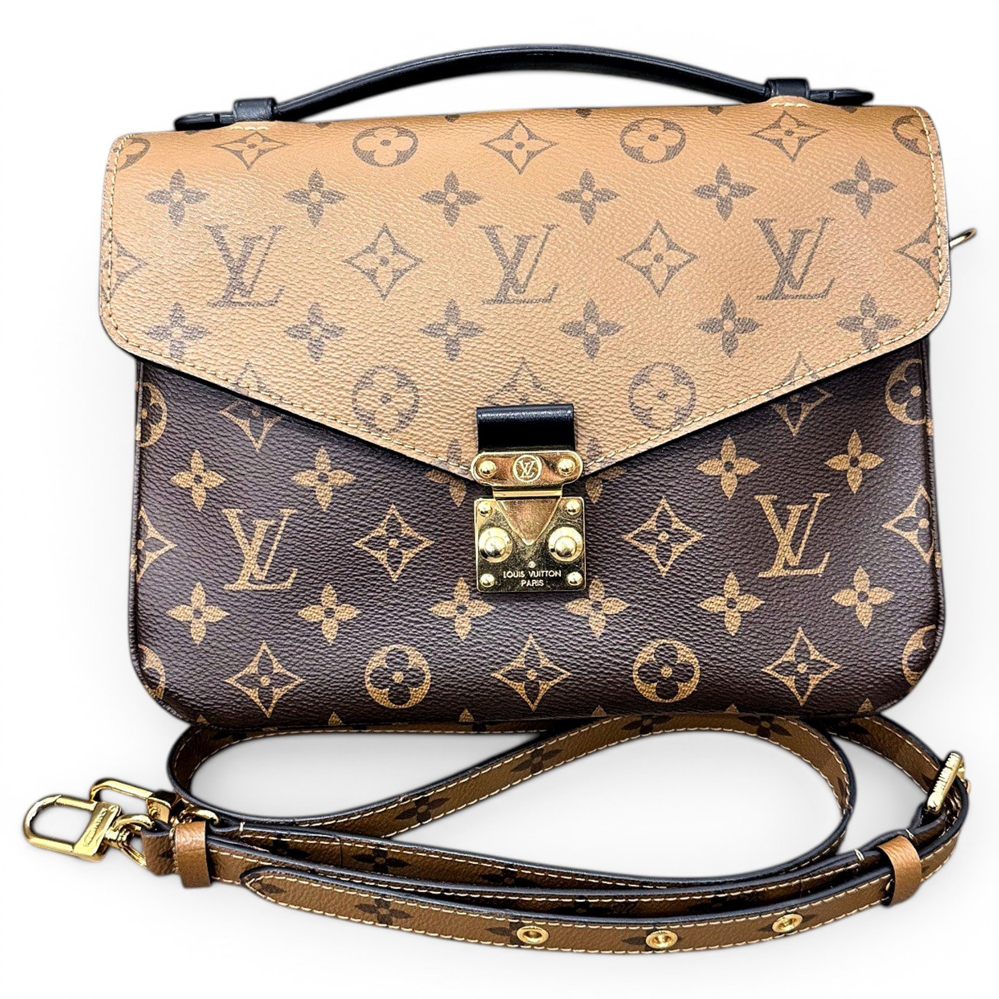 Metis leather handbag