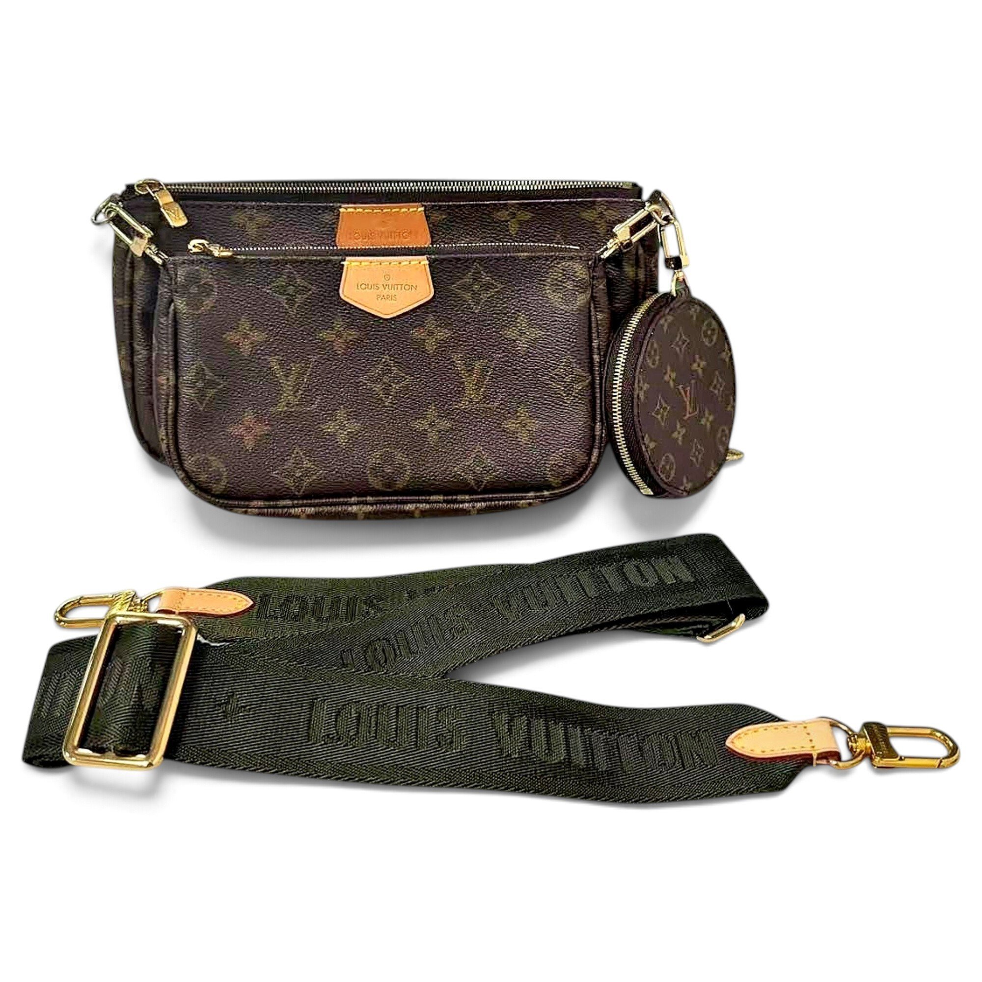 Multi Pochette Accessoires leather handbag