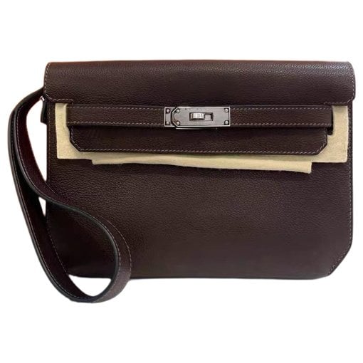 Kelly Dépêches leather clutch bag