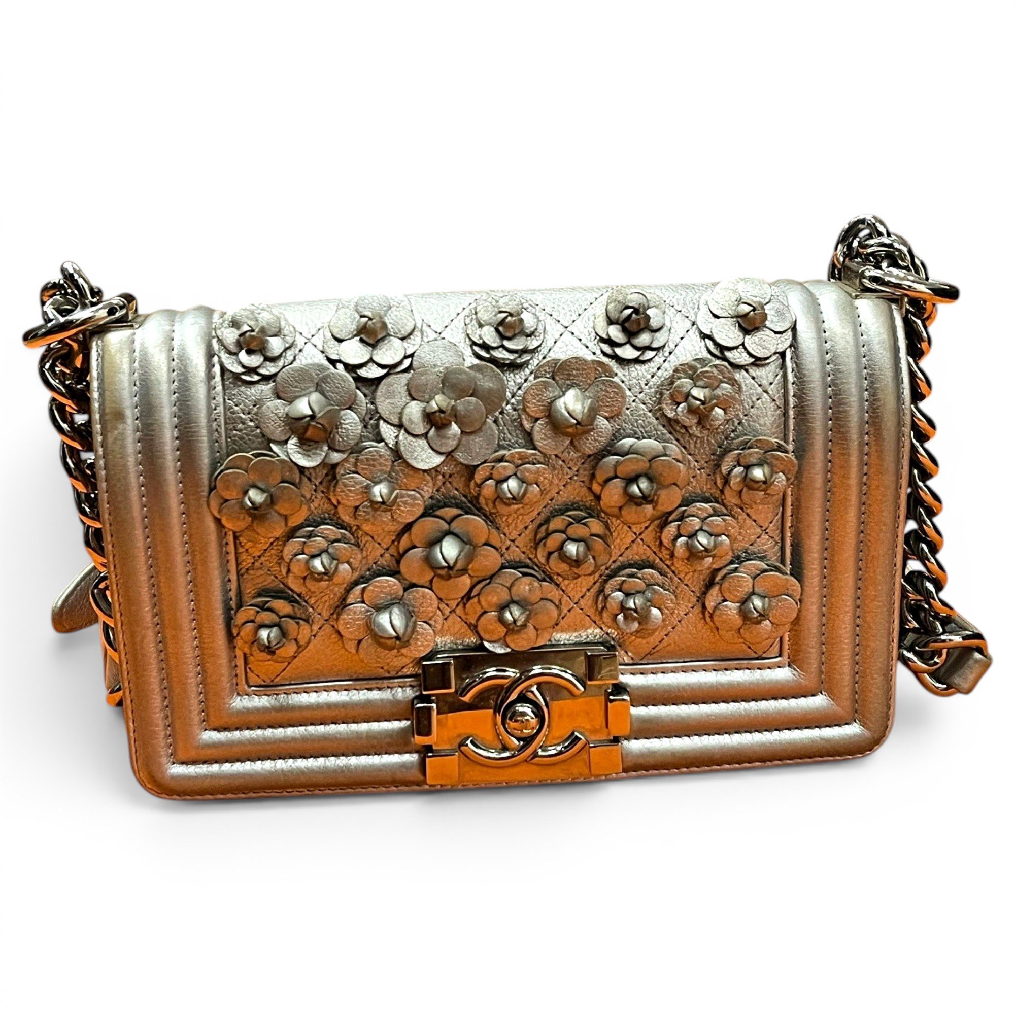 Boy leather crossbody bag