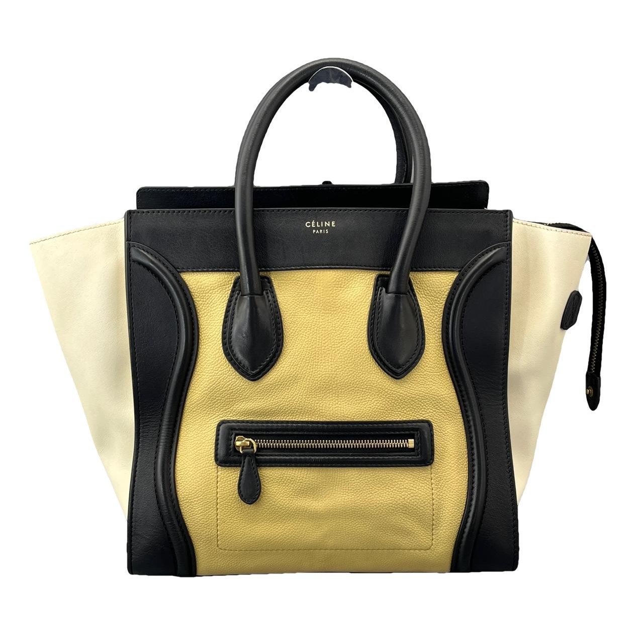 Luggage leather handbag