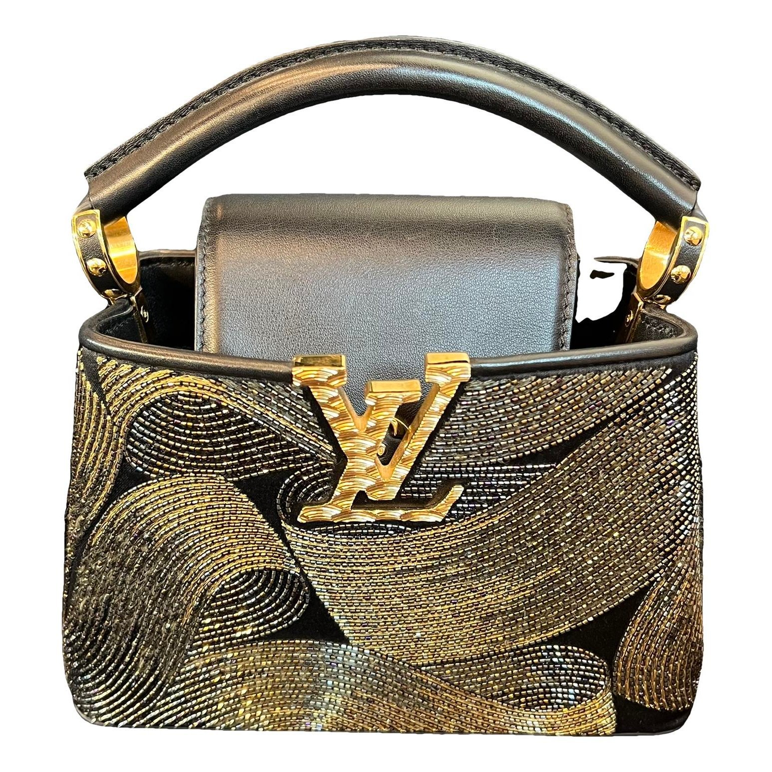 Leather handbag
