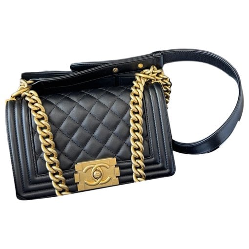 Boy leather crossbody bag