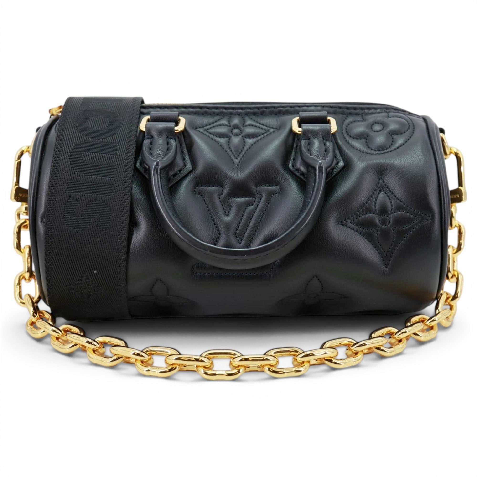 Papillon BB leather crossbody bag