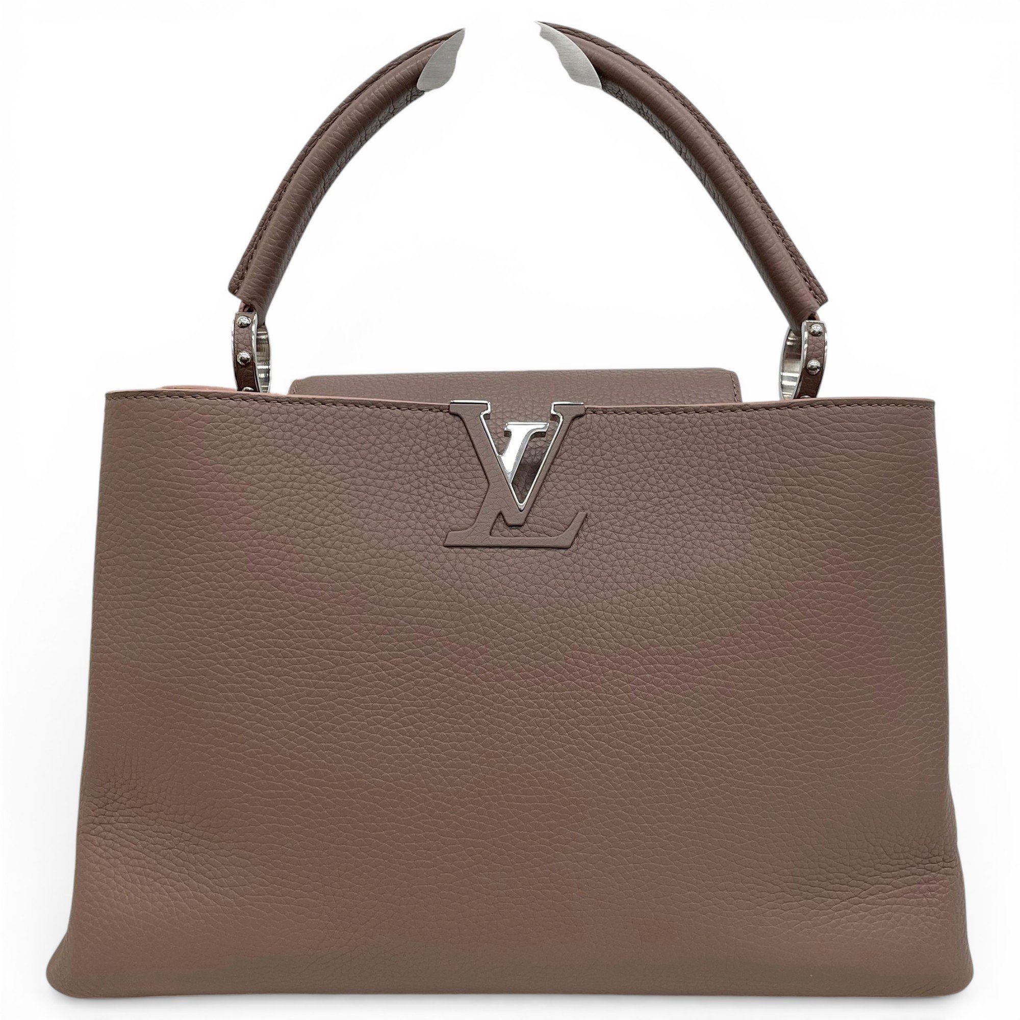 Capucines leather handbag
