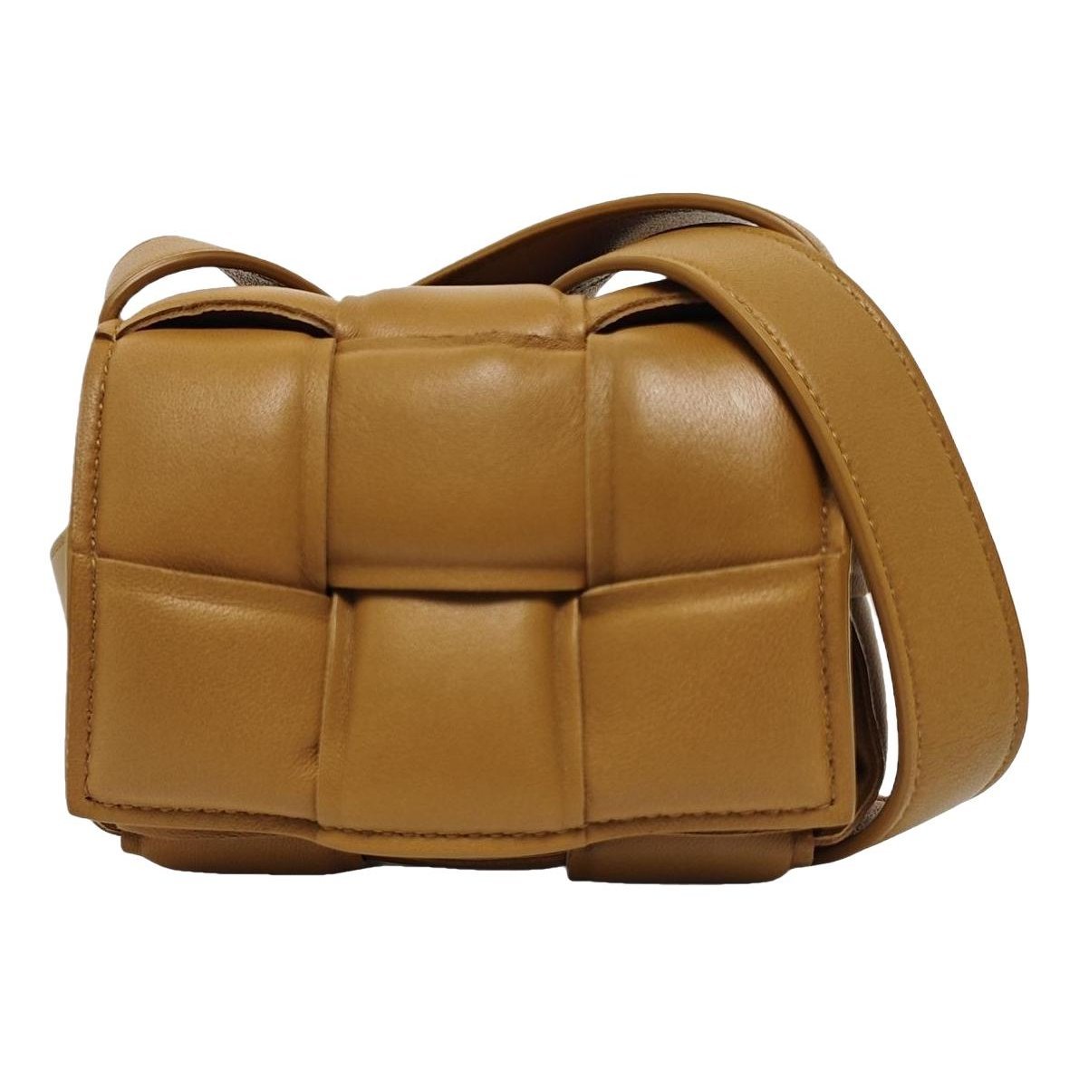 Brick Cassette leather handbag