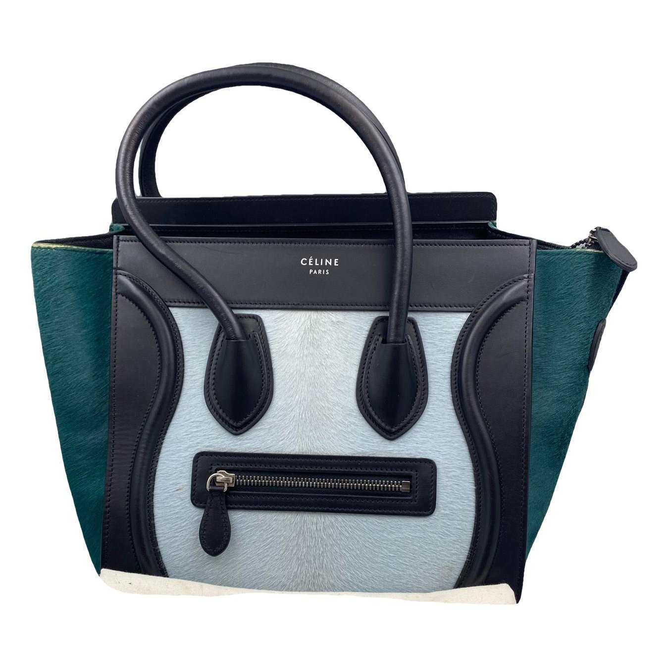 Luggage leather handbag