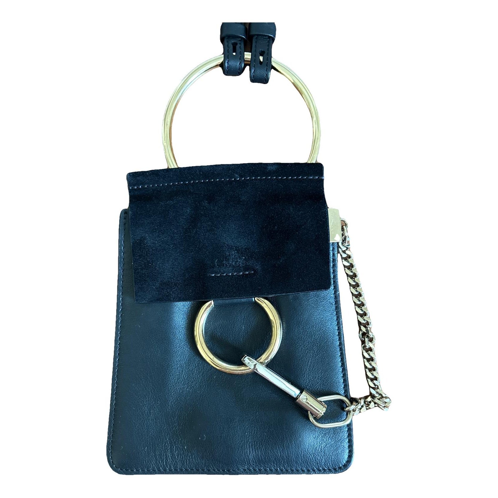 Faye leather handbag