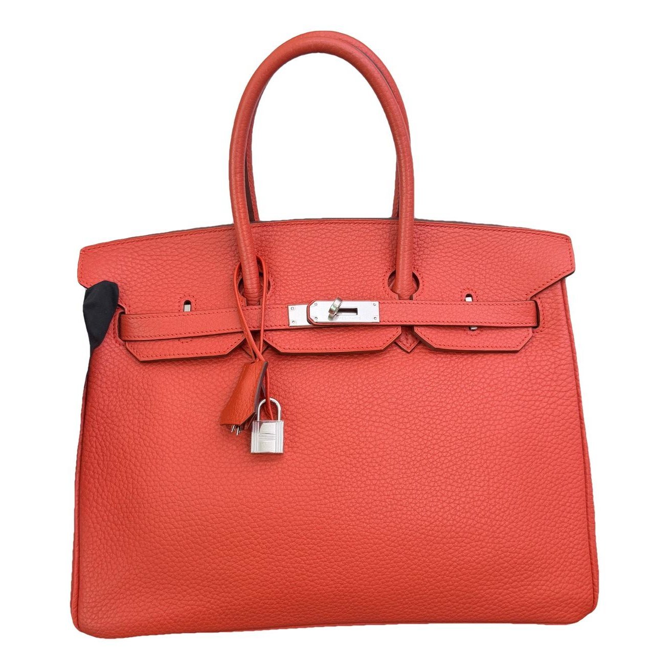 Birkin 35 leather handbag