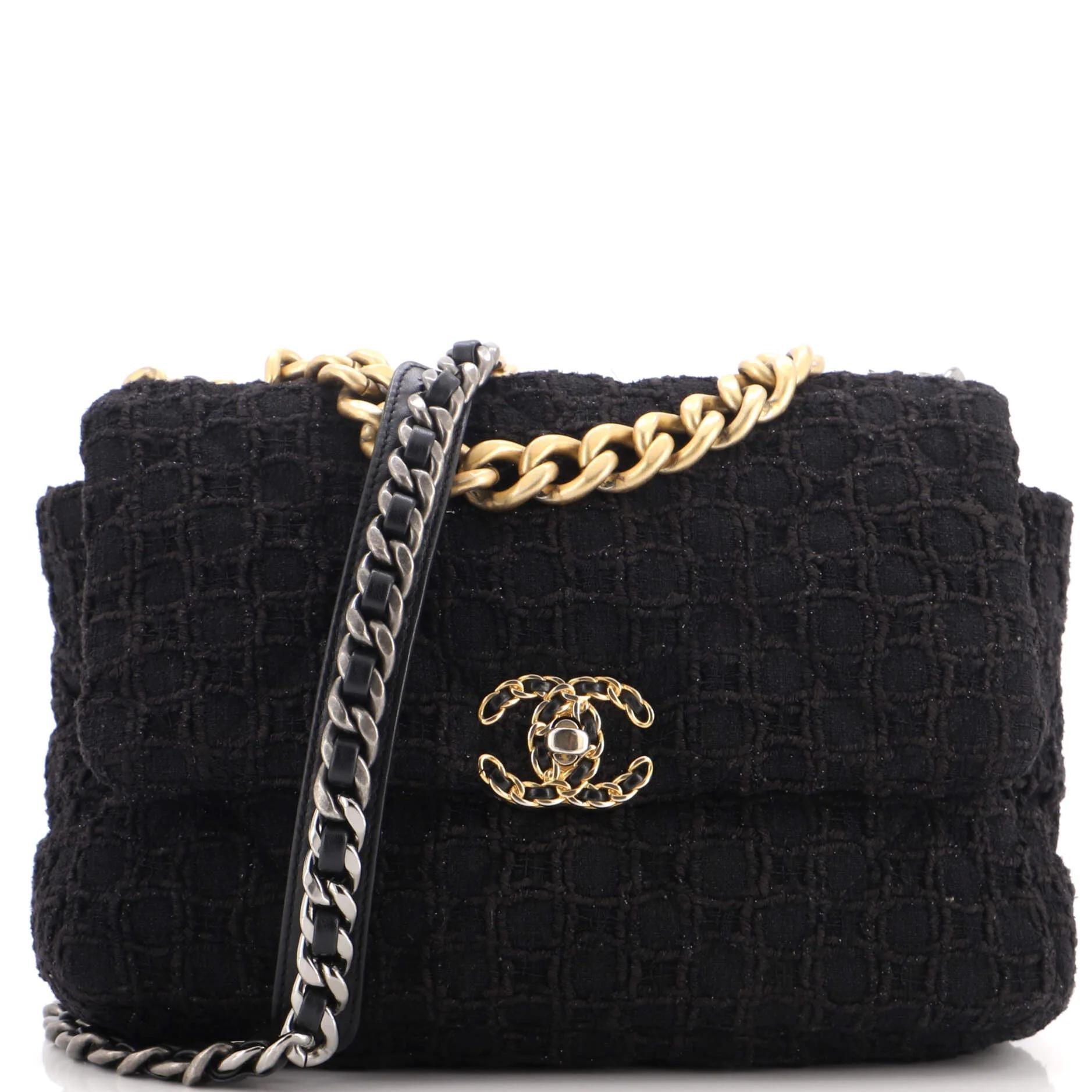 Tweed crossbody bag