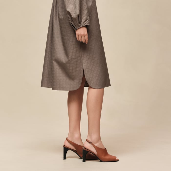 "Mosaique" Shirt Dress