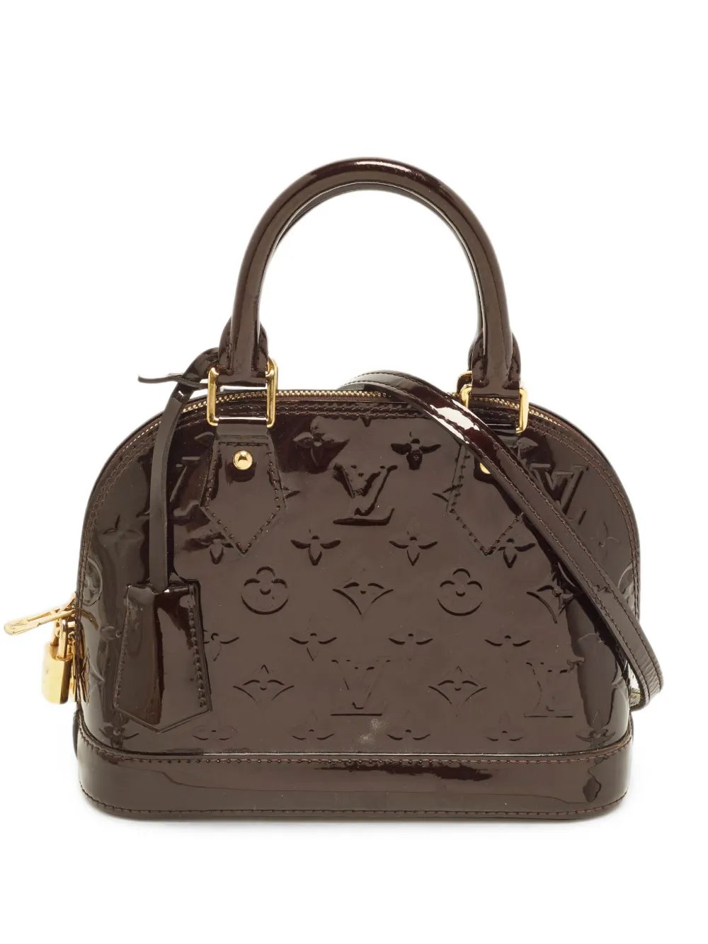 2015 BB Alma Monogram Vernis tote bag
