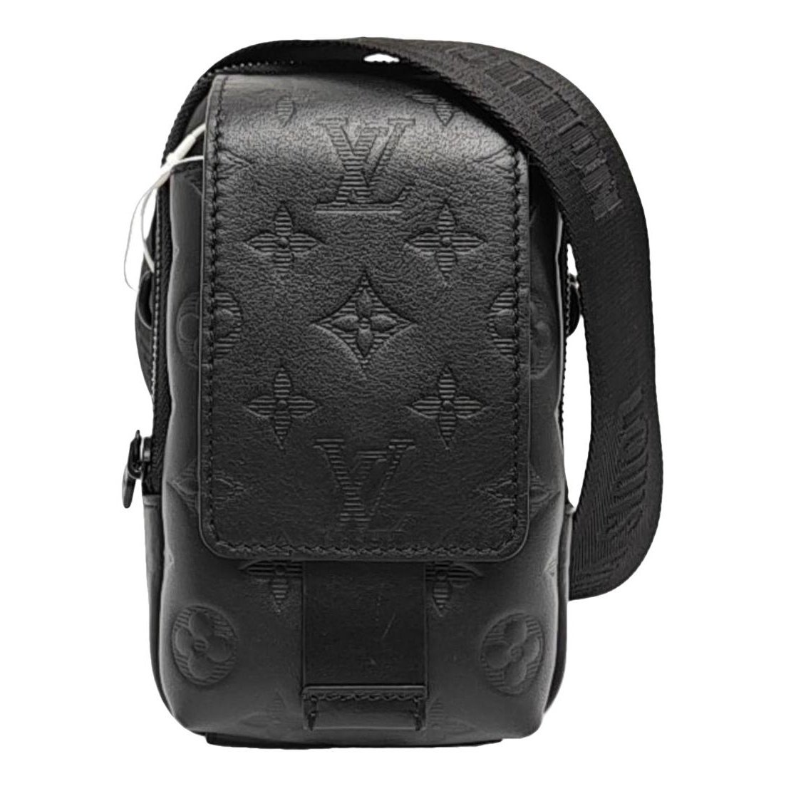 Double jeu leather handbag