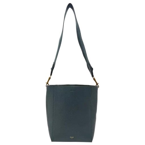 Seau Sangle leather handbag
