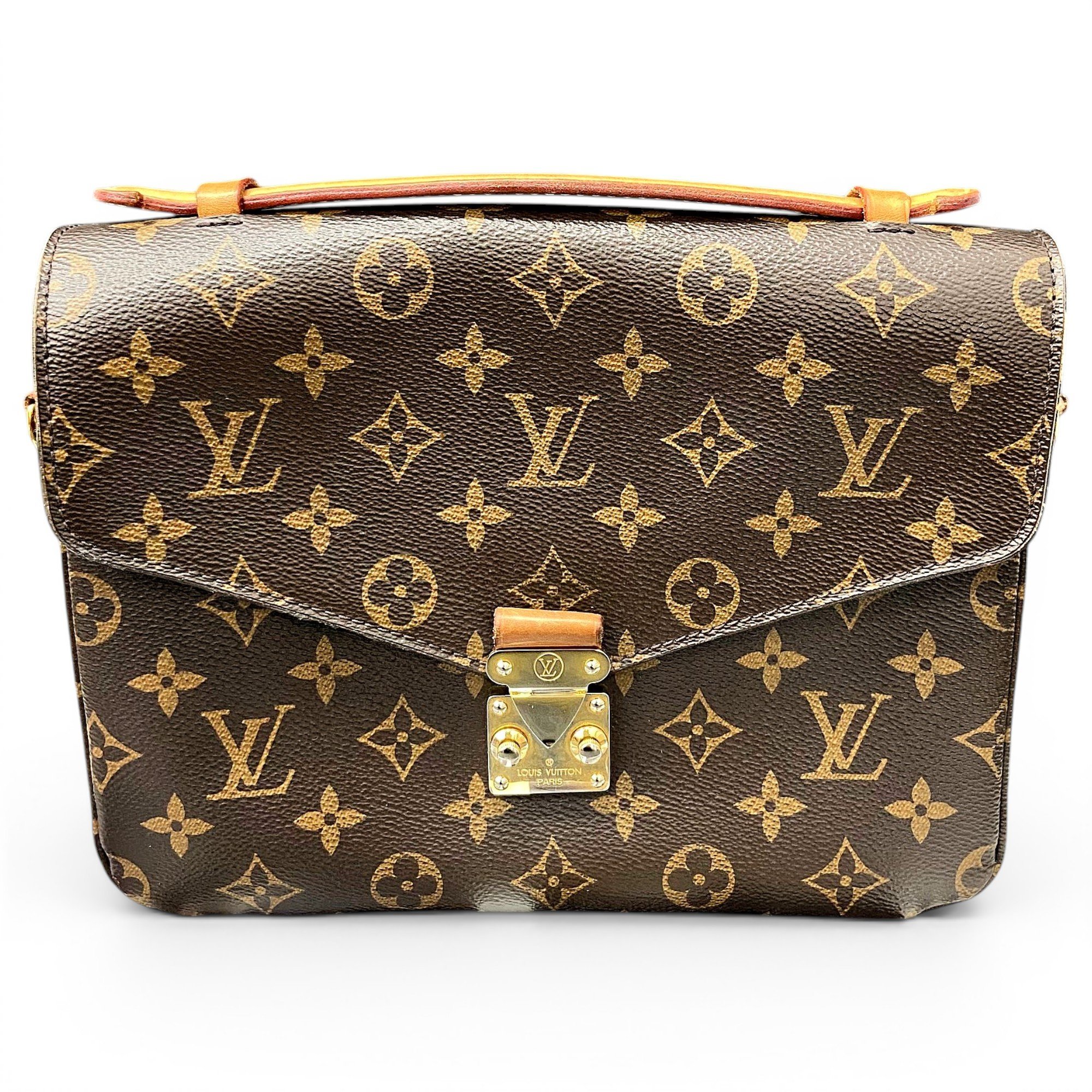 Metis leather handbag