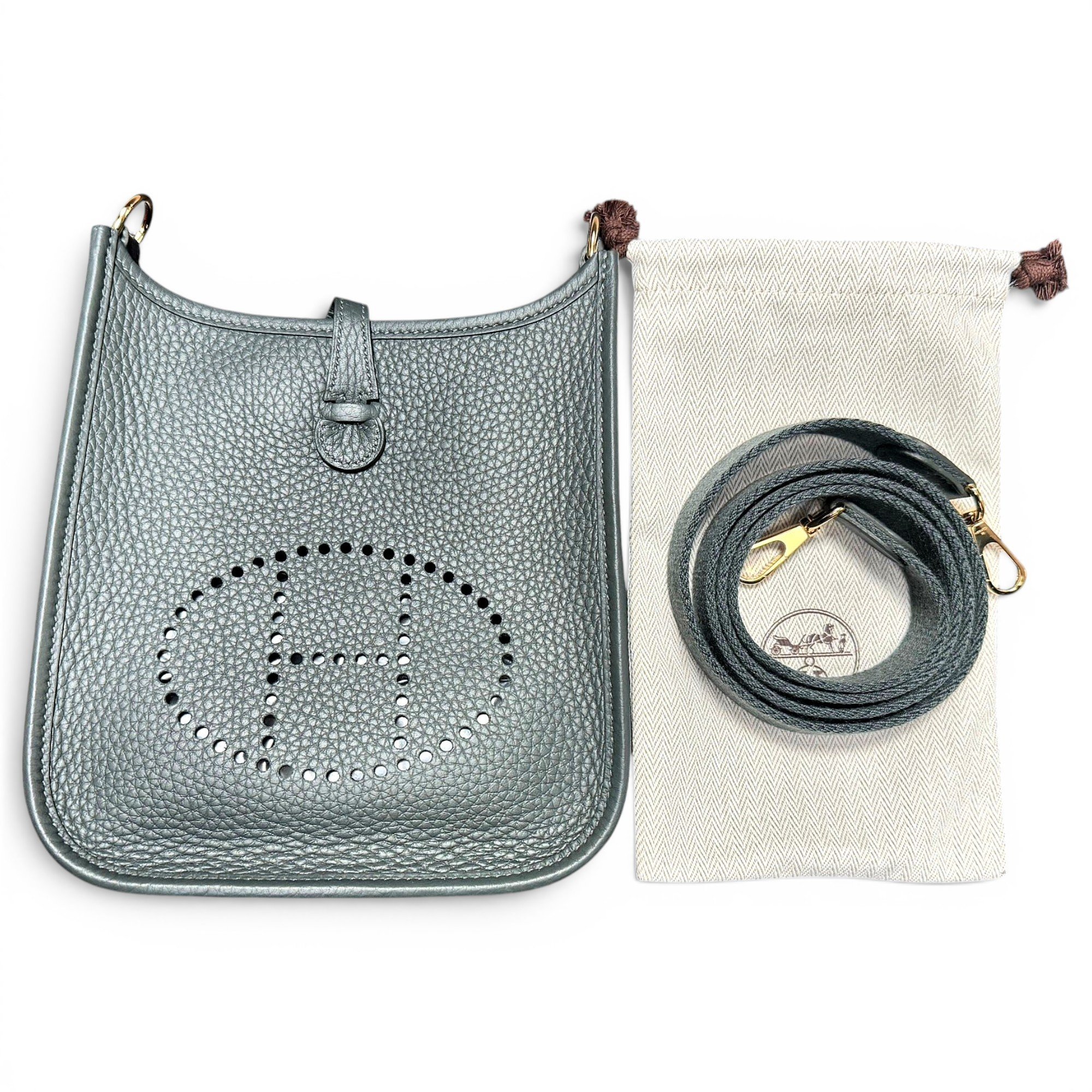 Evelyne leather crossbody bag