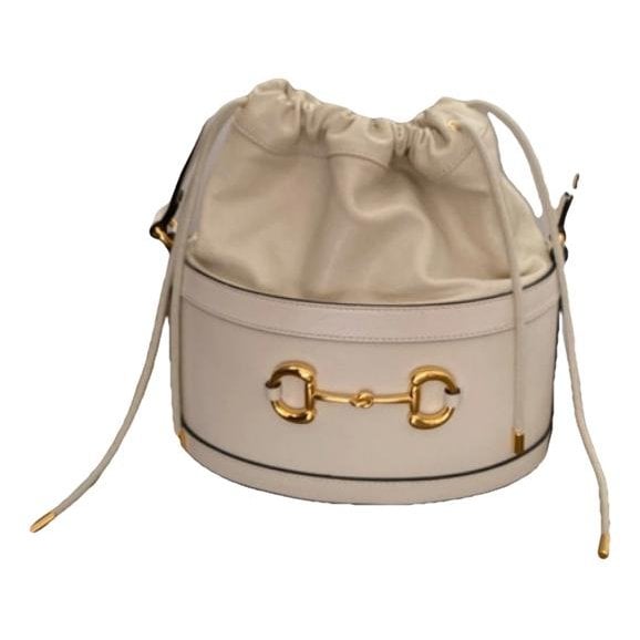 Horsebit 1955 Bucket leather crossbody bag