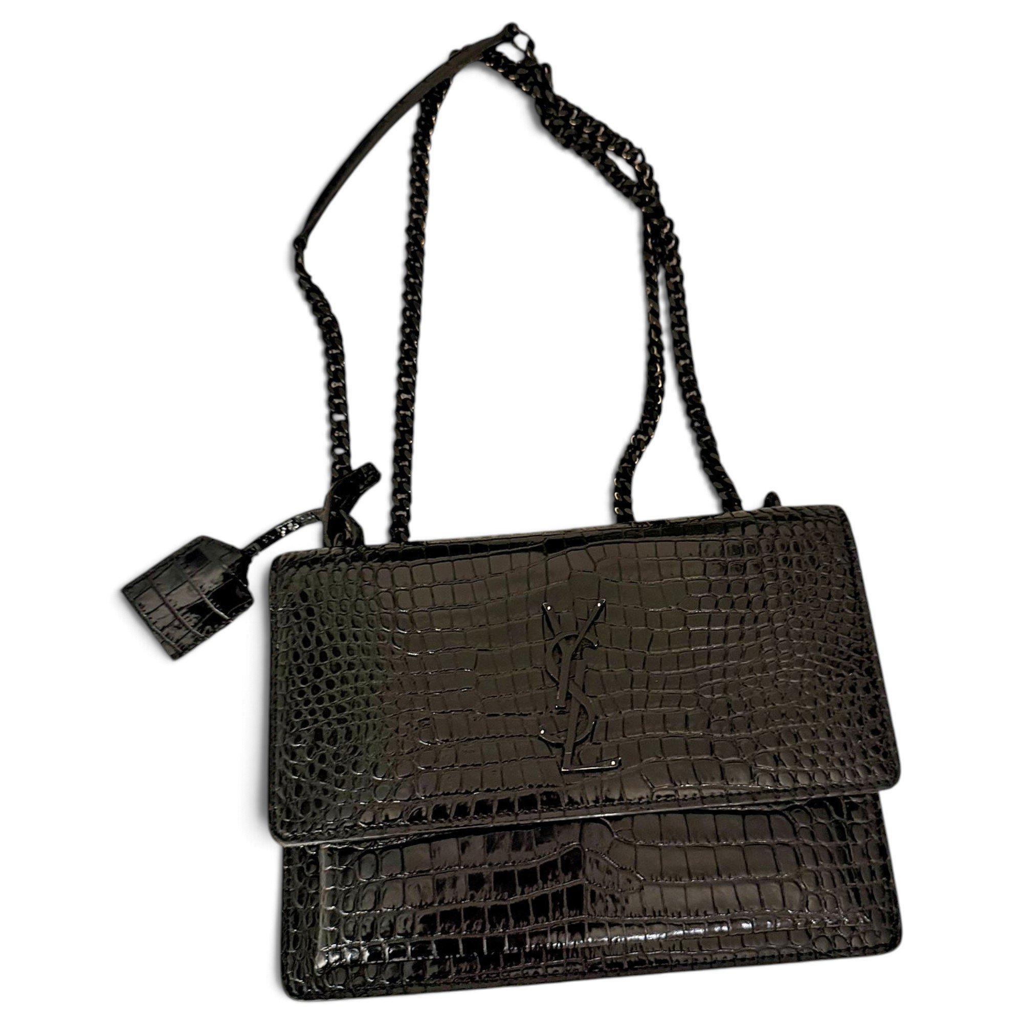 Sunset leather handbag