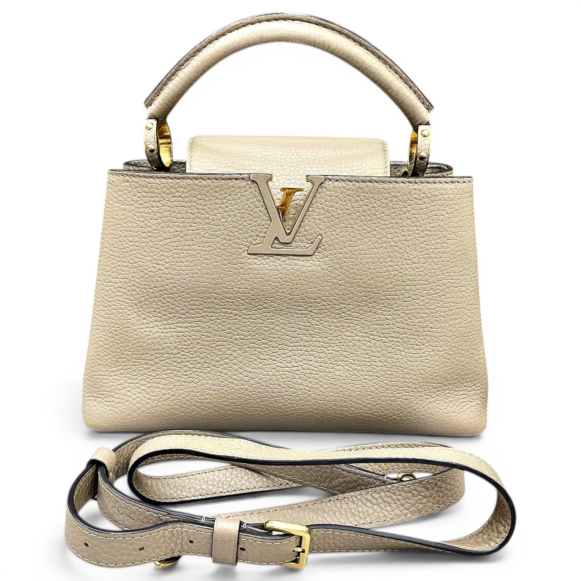 Capucines leather handbag