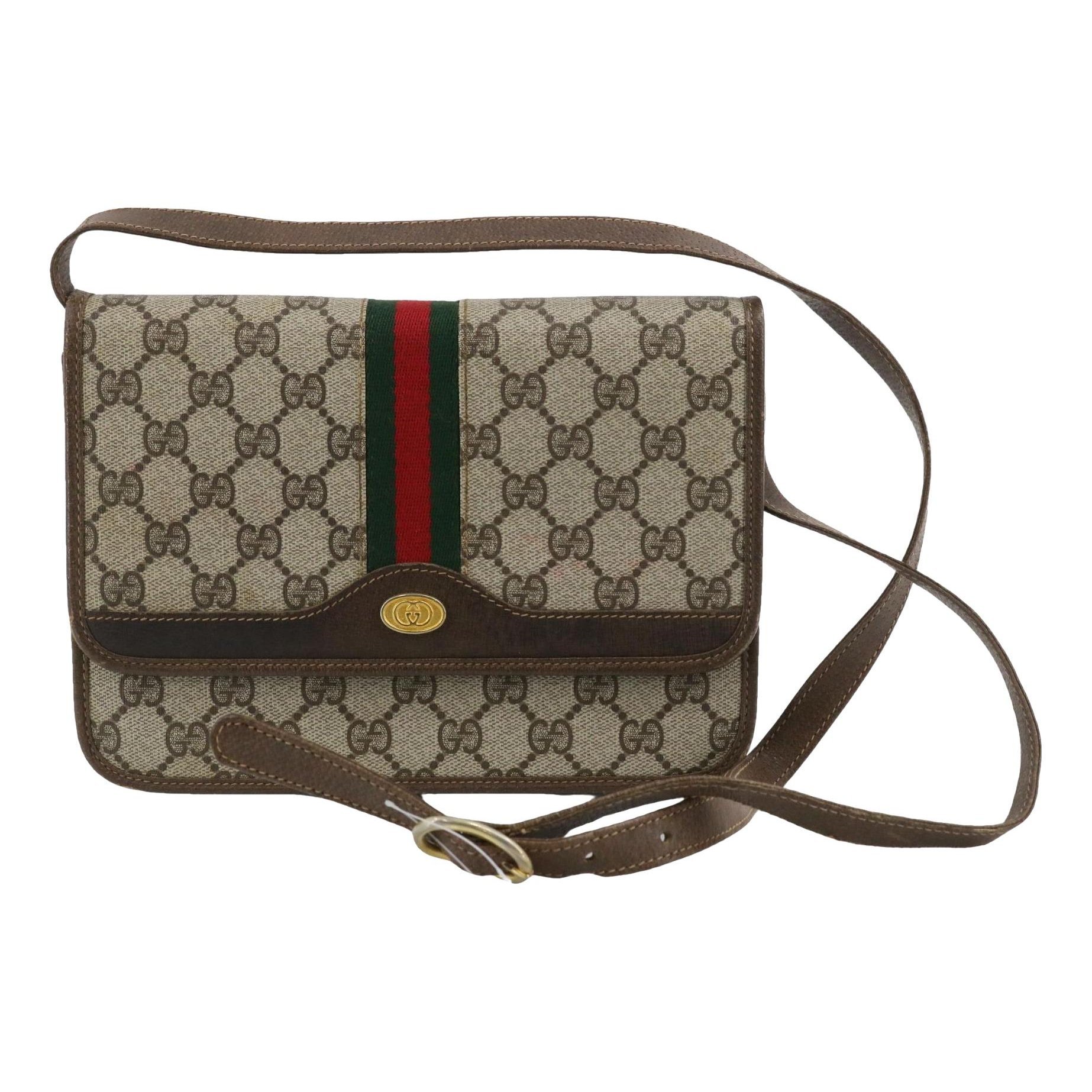 GG Ring leather handbag